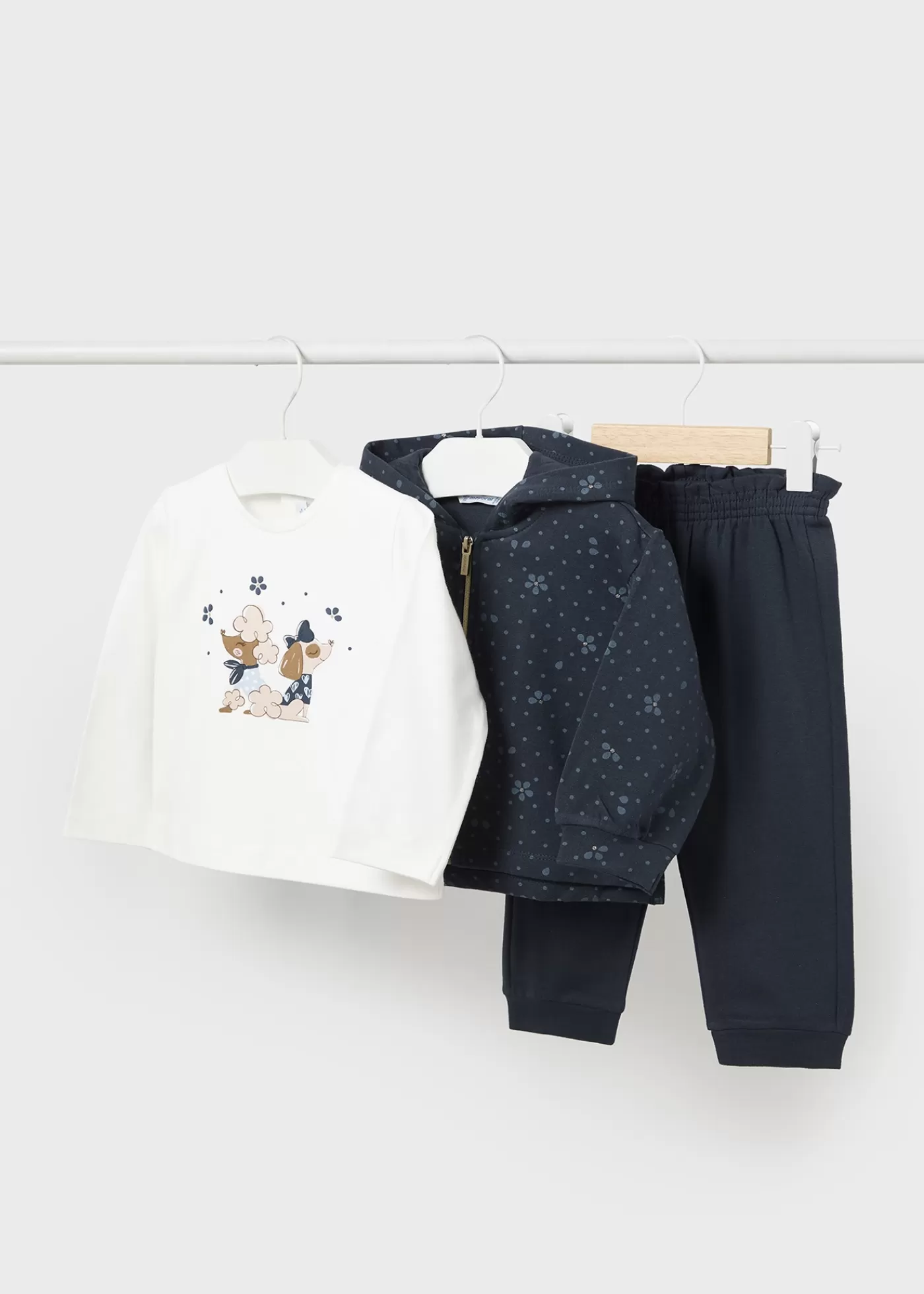 Mayoral Baby 3 Piece Tracksuit Set Night Clearance