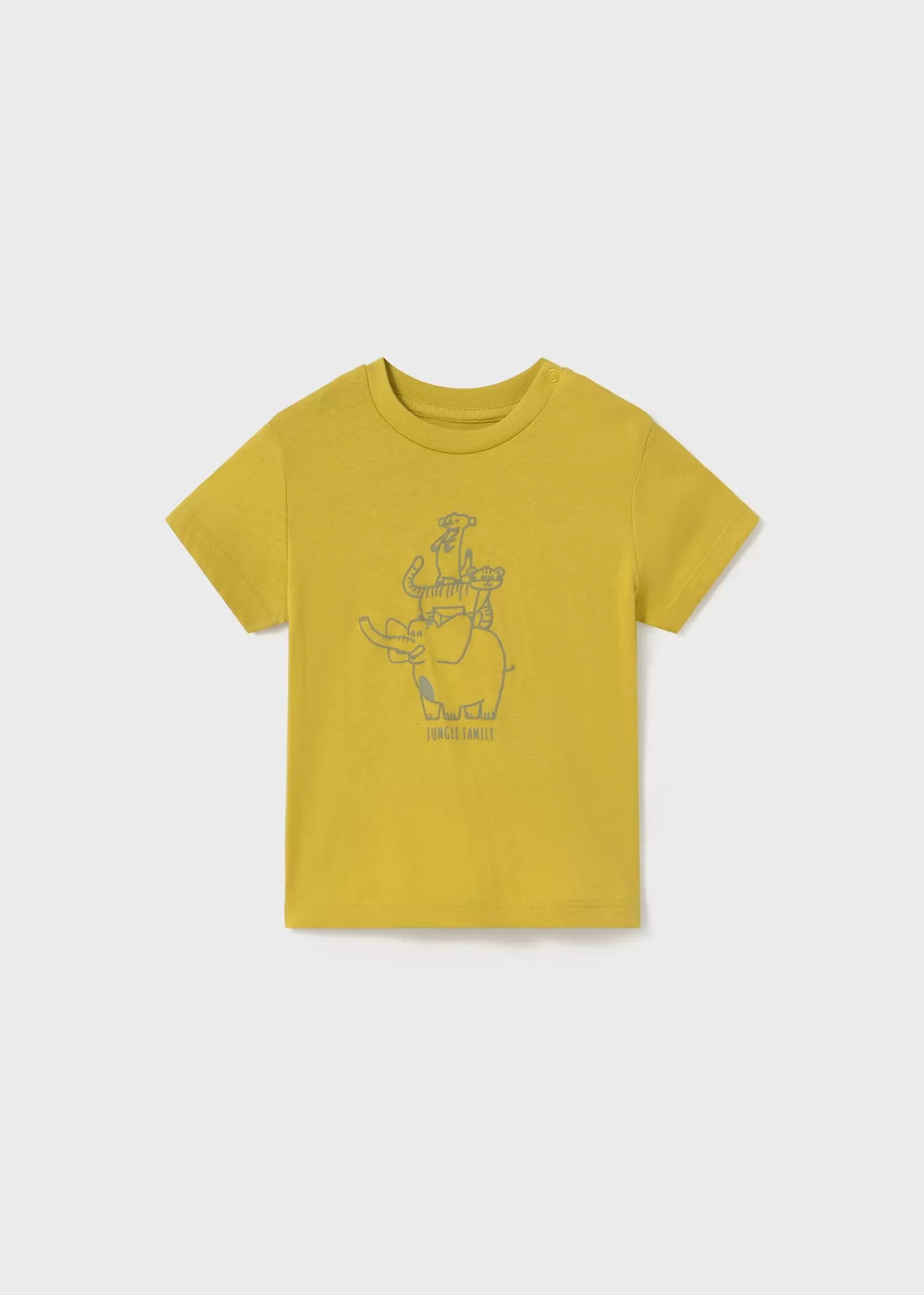 Mayoral Baby Animal Silhouette T-Shirt Gold Online