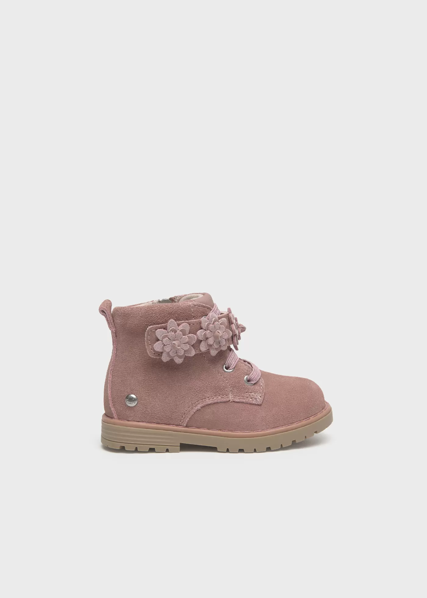 Mayoral Baby Ankle Boots Flowers Detail Acidpink Cheap