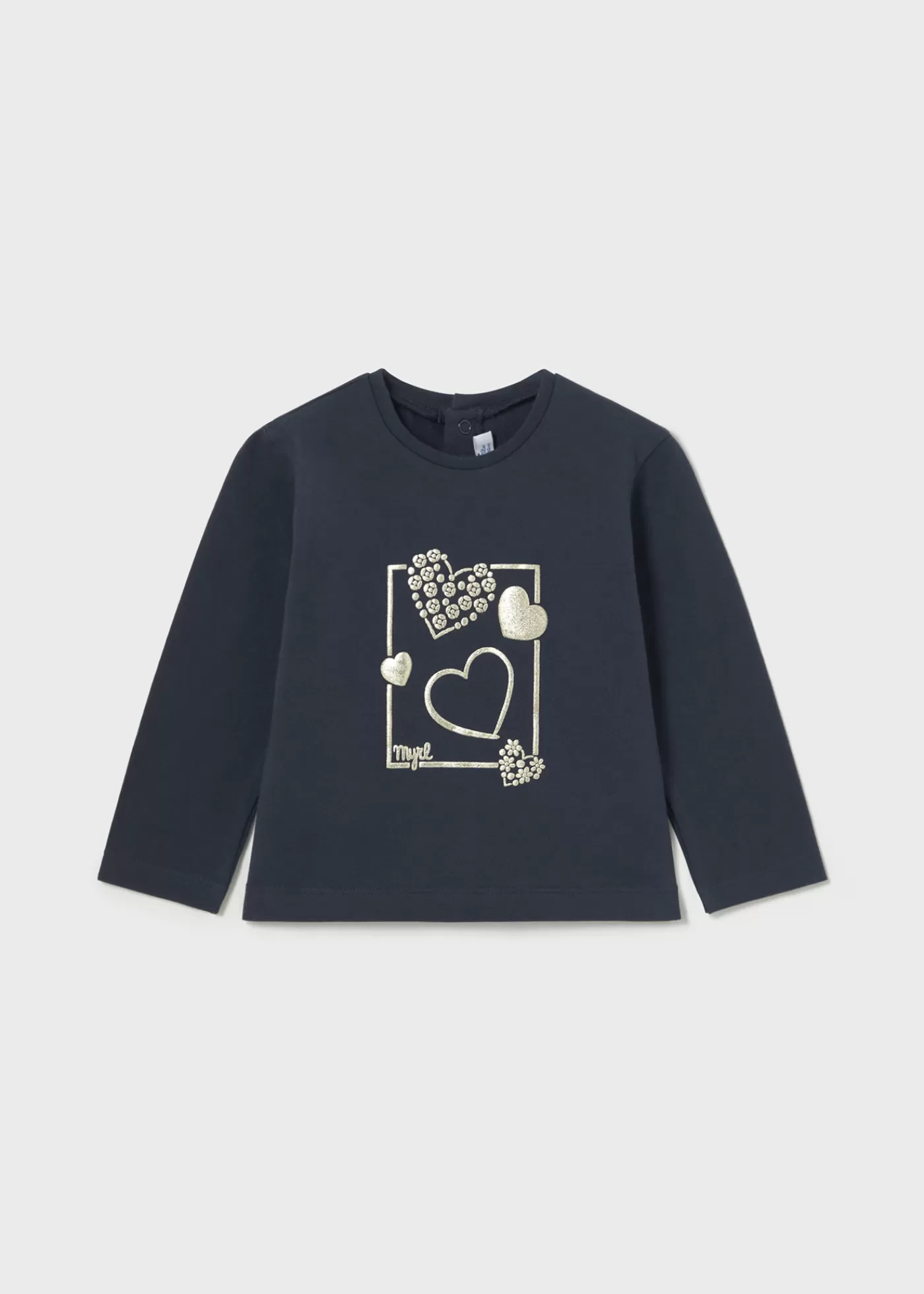 Mayoral Baby Basic Heart T-Shirt Night Sale