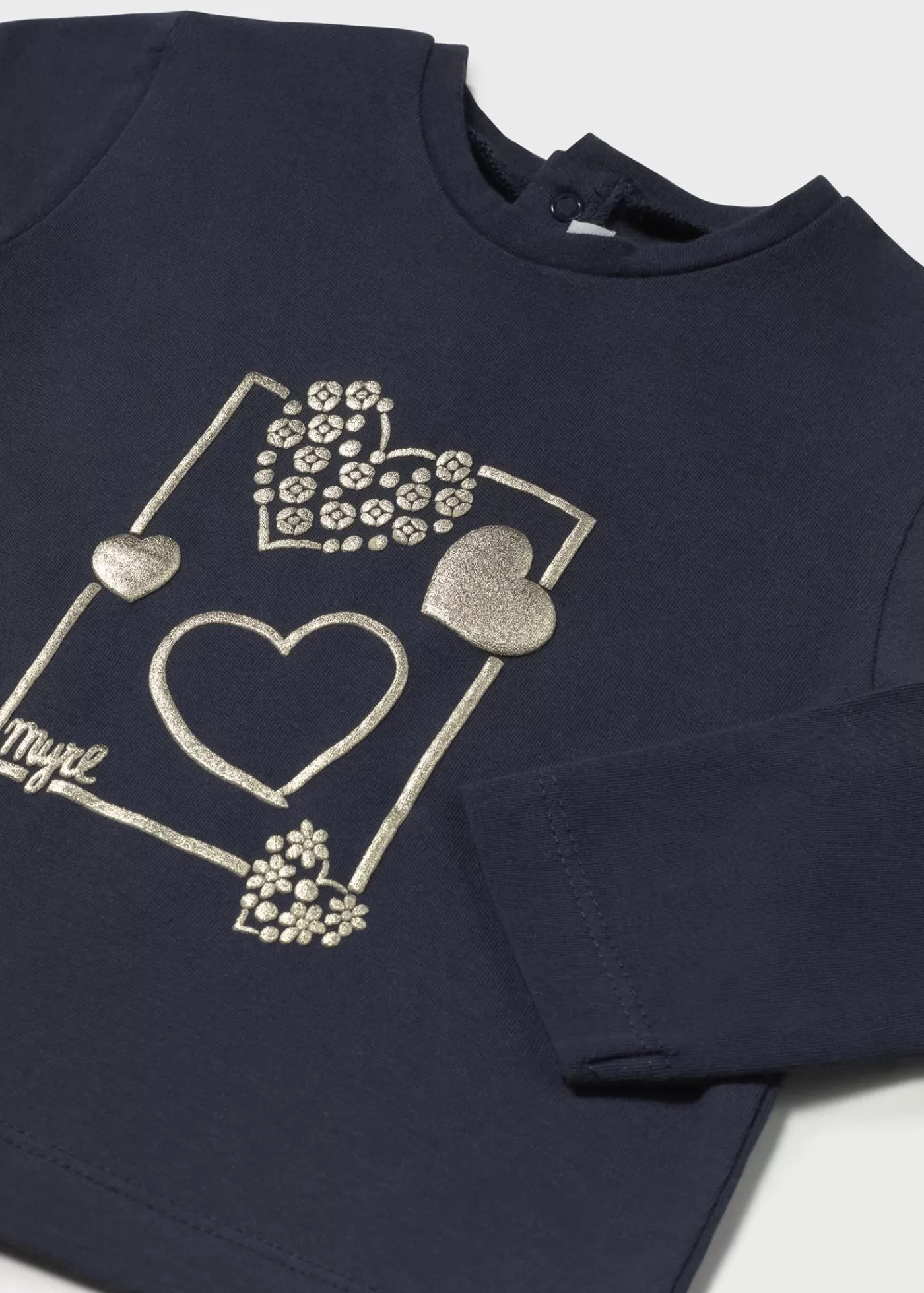 Mayoral Baby Basic Heart T-Shirt Night Sale