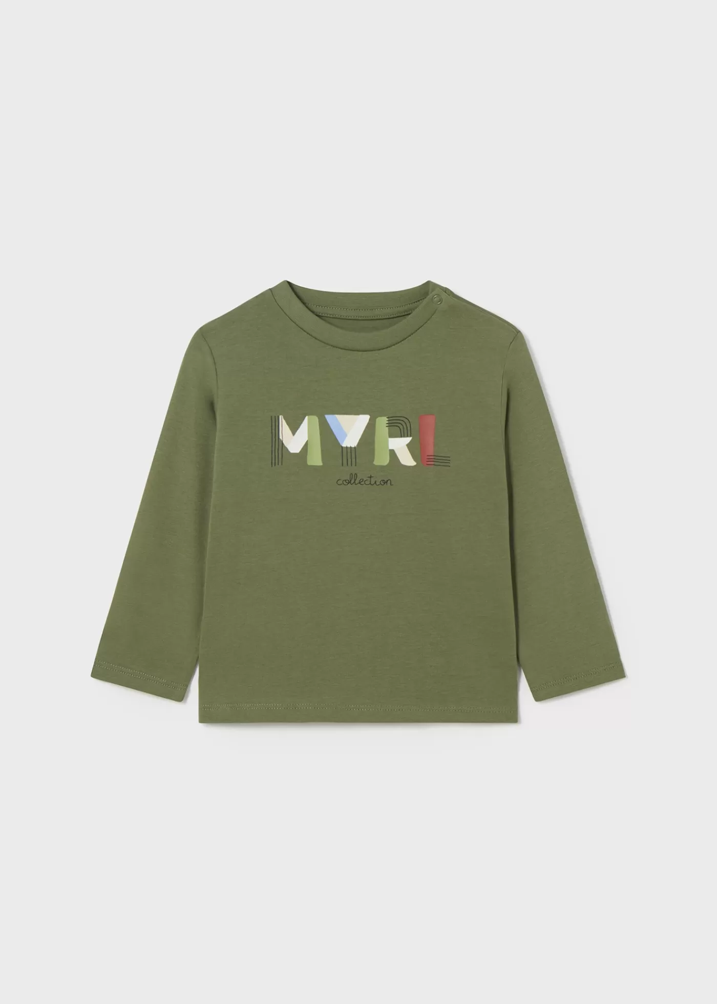 Mayoral Baby Basic Letters T-Shirt Forest Shop