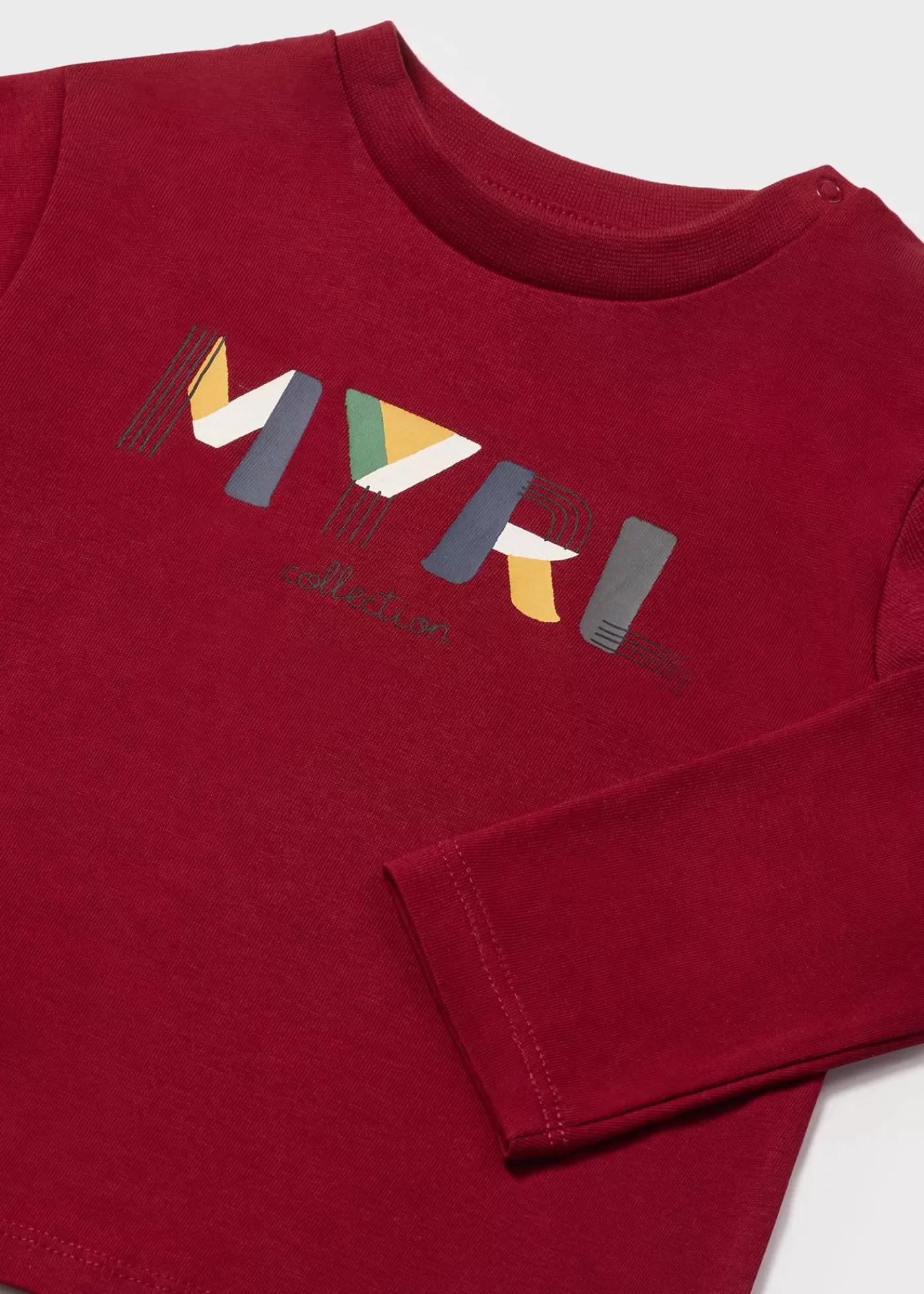 Mayoral Baby Basic Letters T-Shirt Cherry New