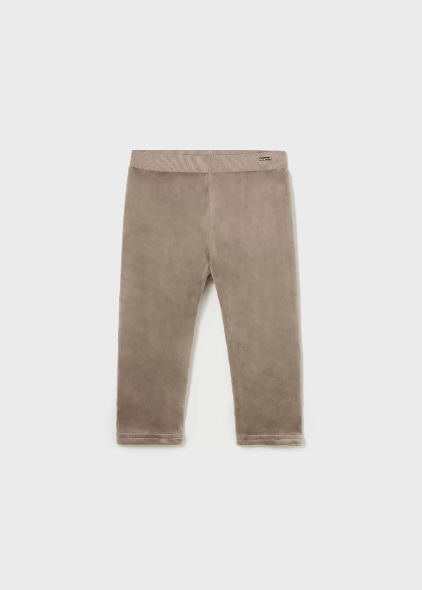 Mayoral Baby Basic Velvet Leggings Camel Online