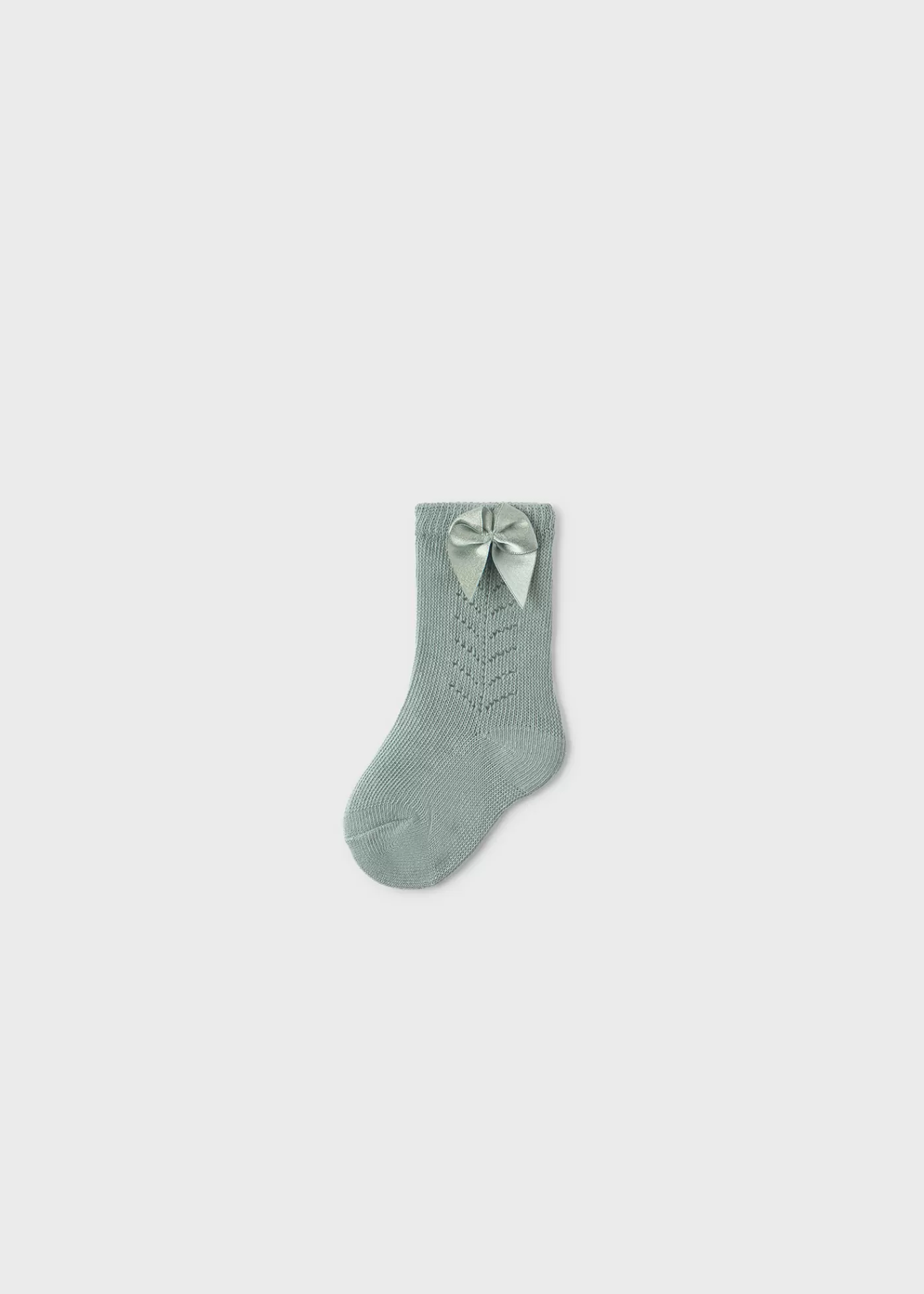 Mayoral Baby Bow Pop Socks Jade Online