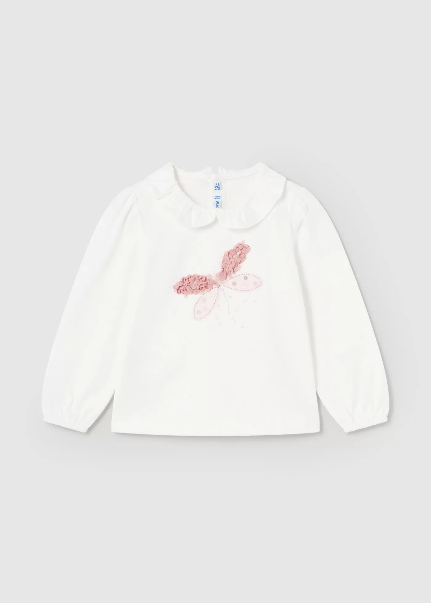 Mayoral Baby Dragonfly T-Shirt Natural-Blush Sale