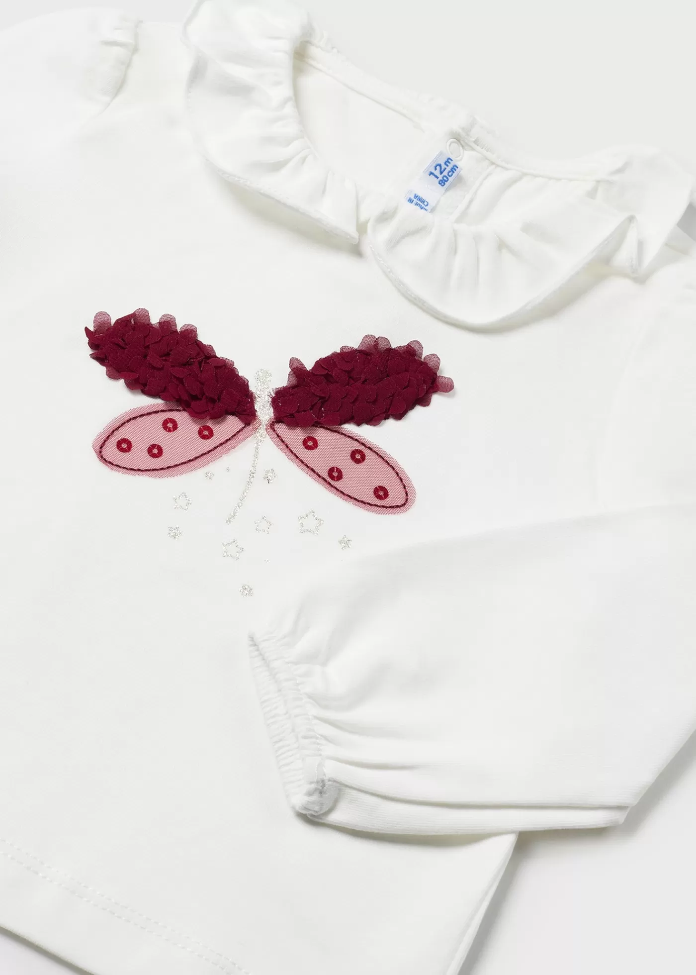 Mayoral Baby Dragonfly T-Shirt Offwhite-cherry New