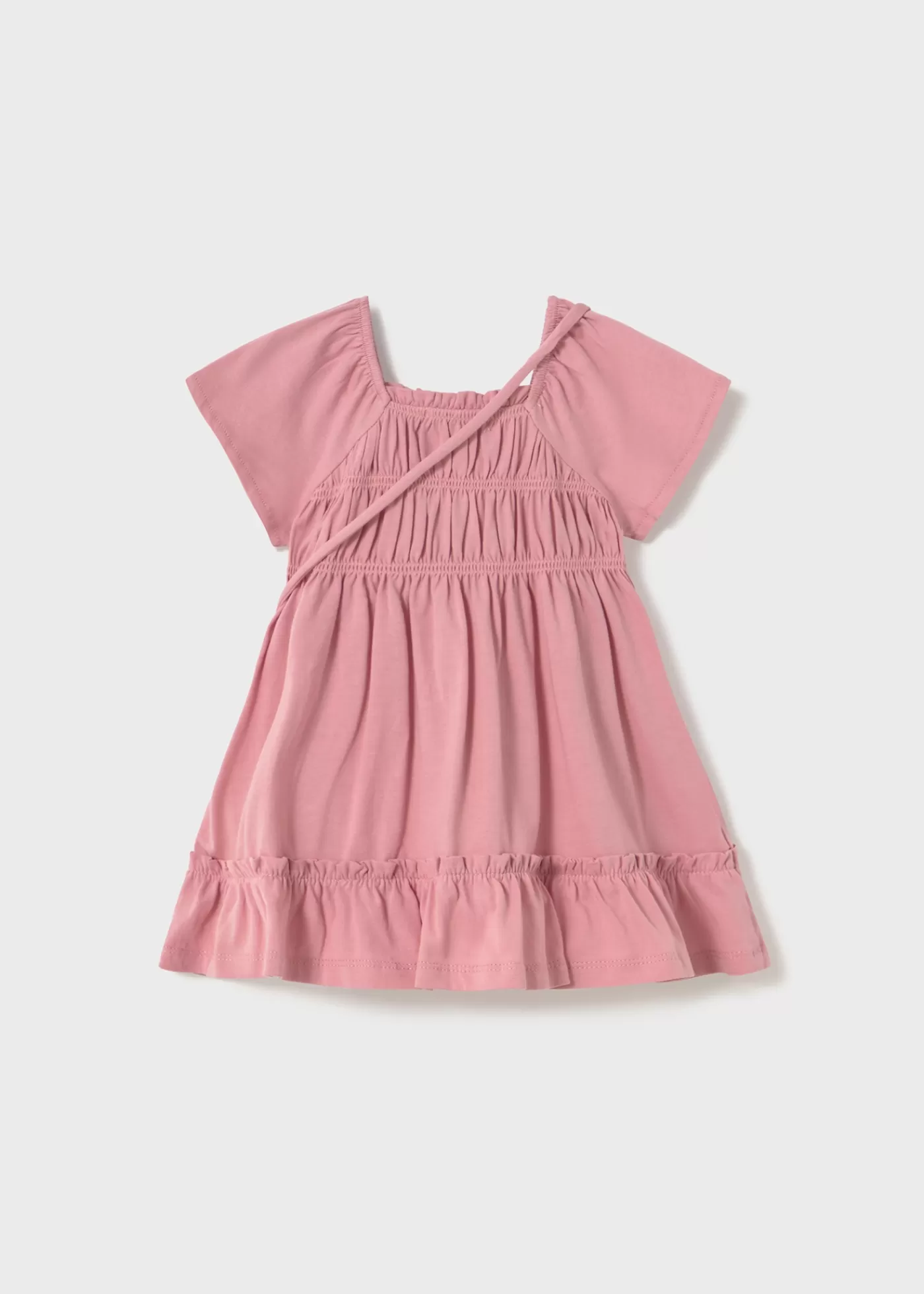 Mayoral Baby Dress with Bag Rosy Best