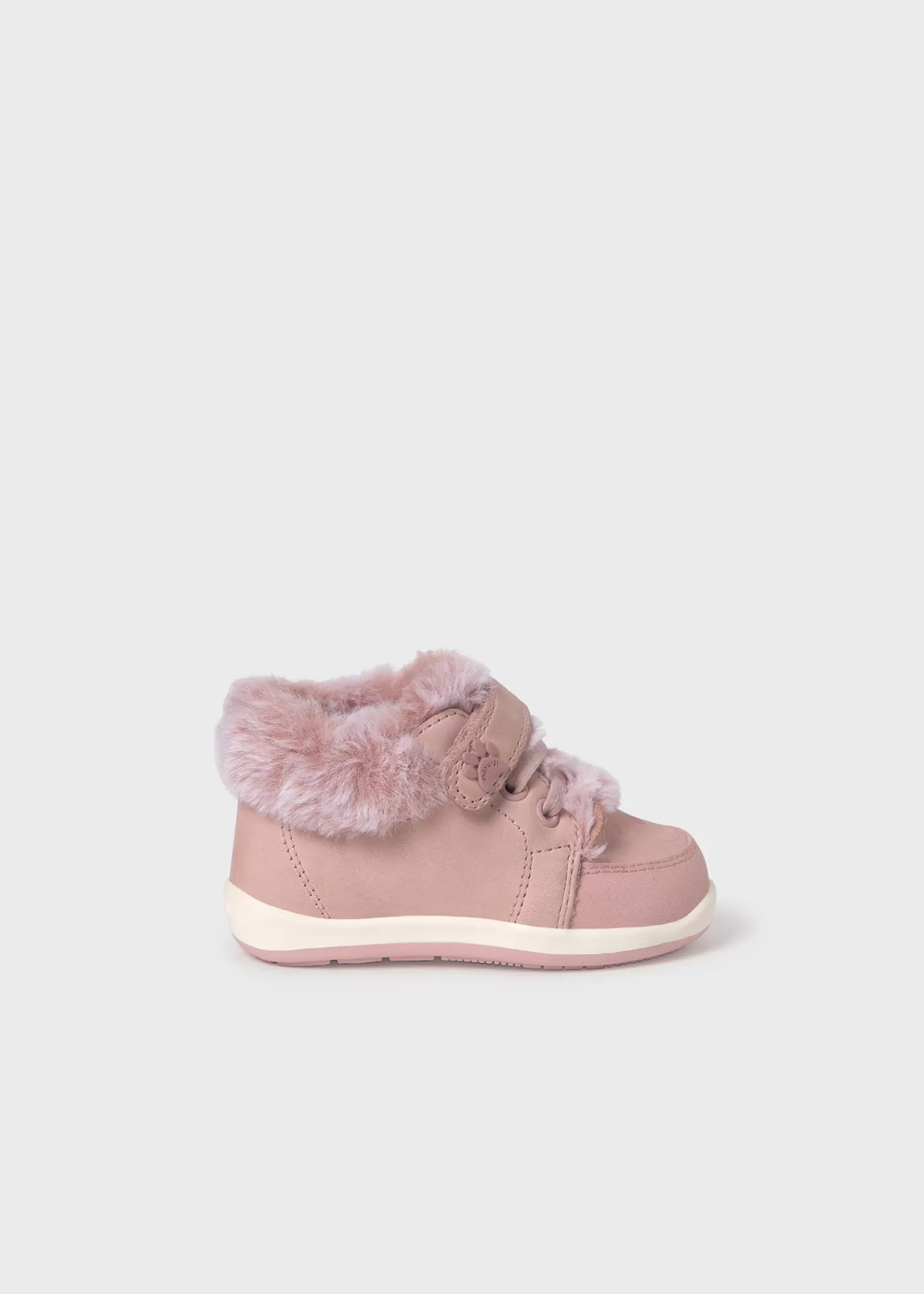 Mayoral Baby Fur Detail Bear Boots Pink Best