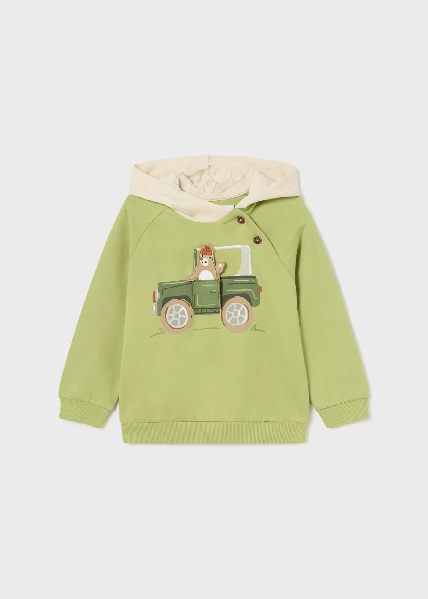 Mayoral Baby Interactive Car Hoodie Fern Sale