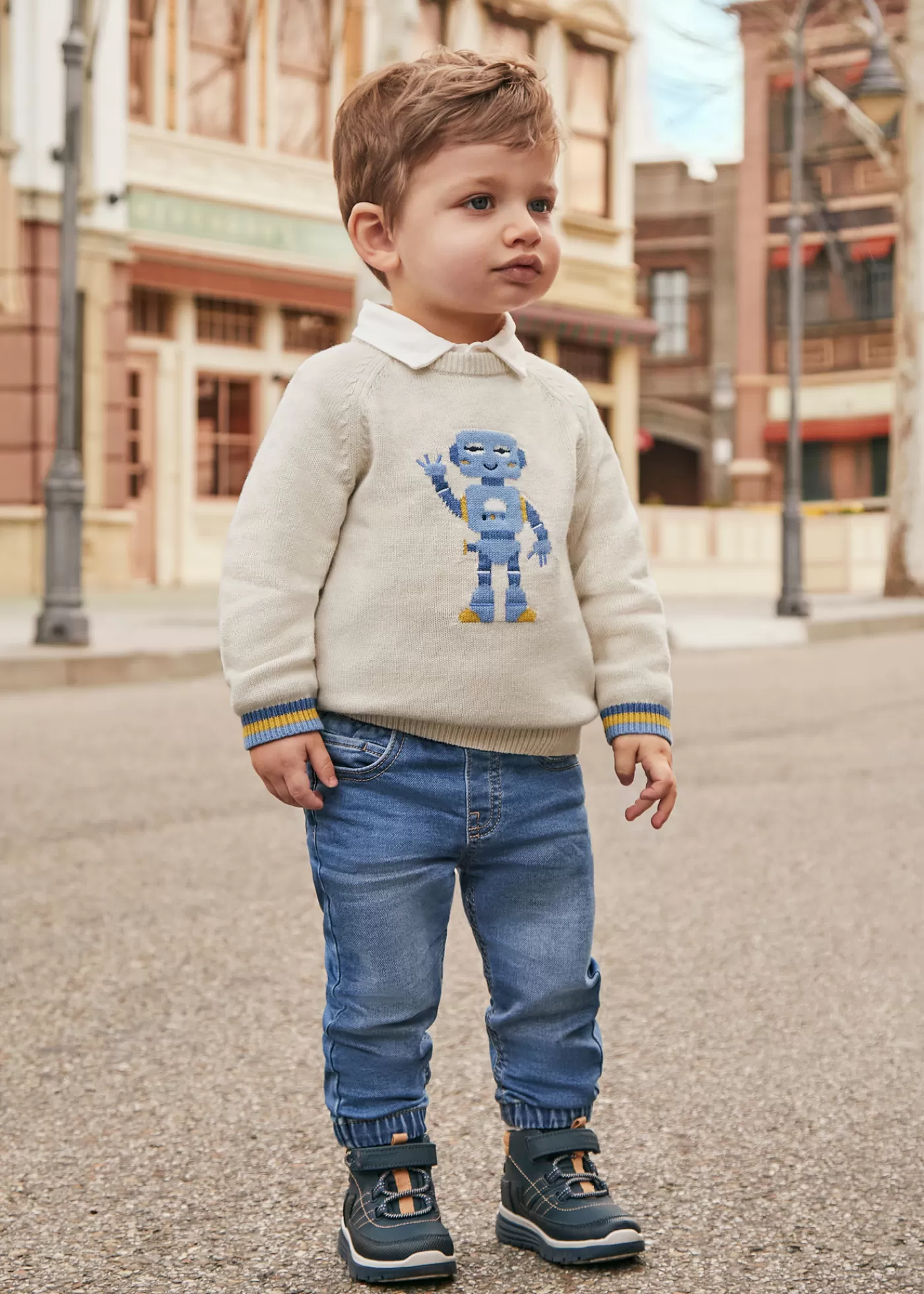 Mayoral Baby Jogger Style Jeans MediumJeans Hot