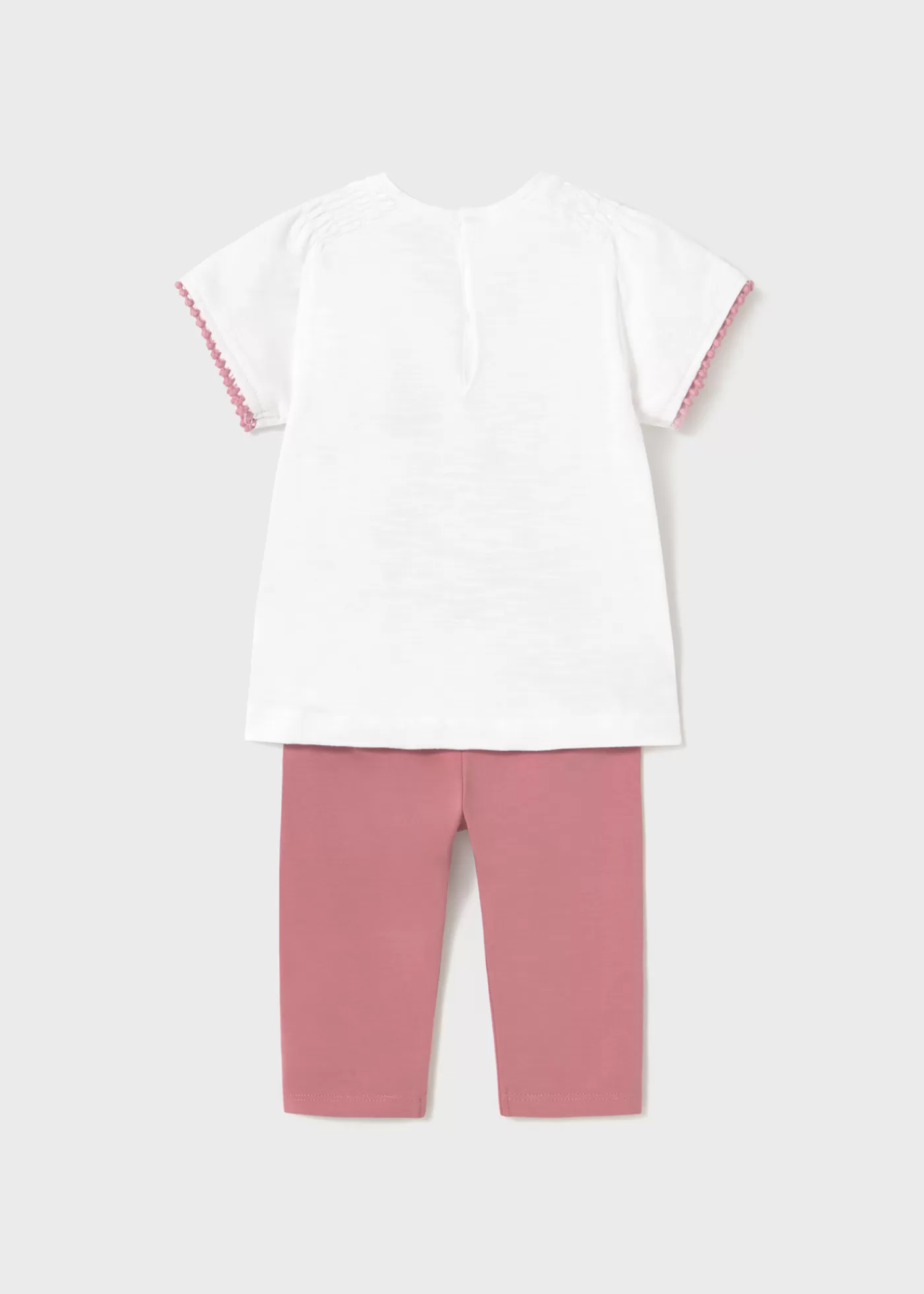 Mayoral Baby Leggings and T-Shirt Set Blush Best Sale