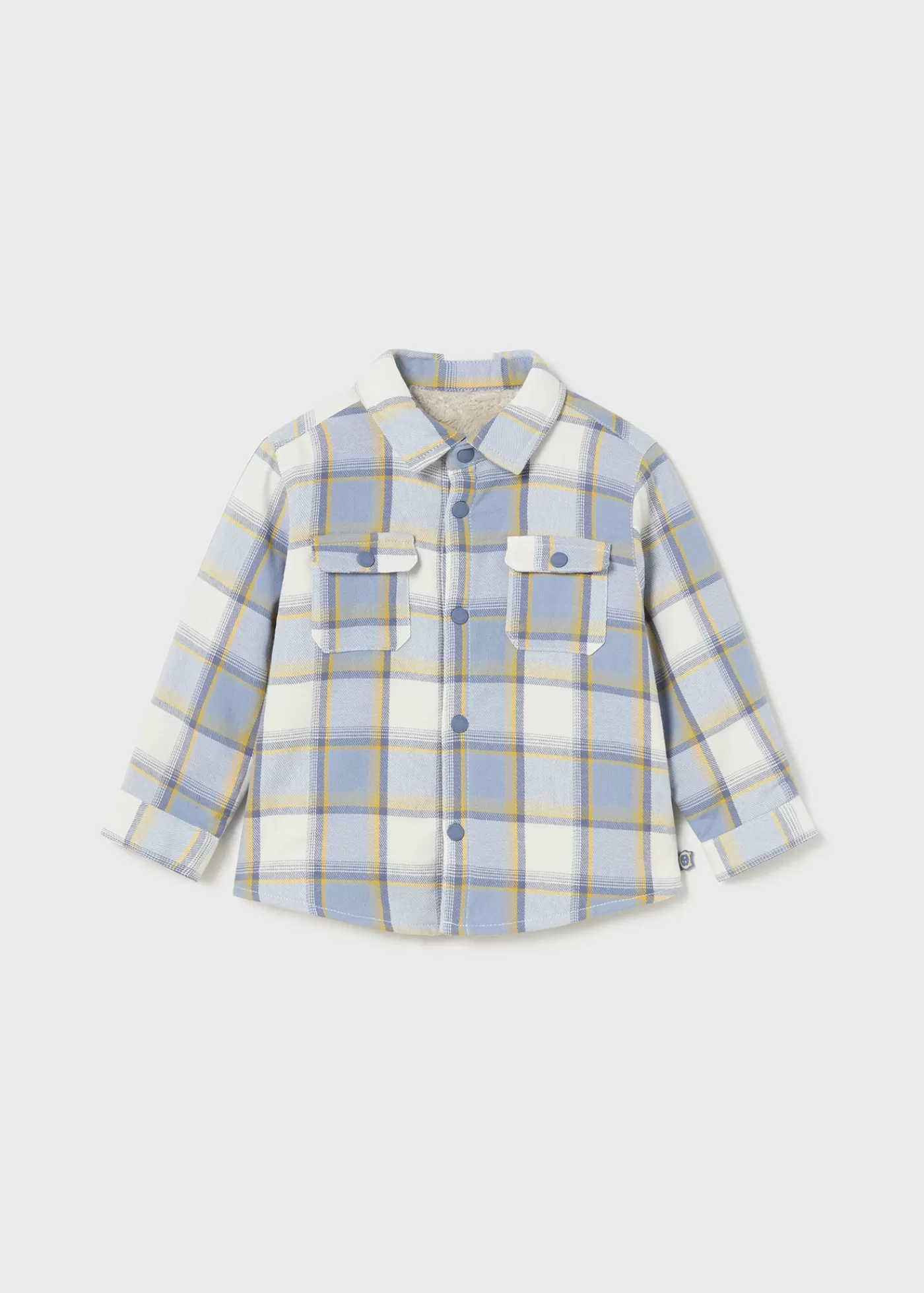 Mayoral Baby Lined Overshirt Glacier Online