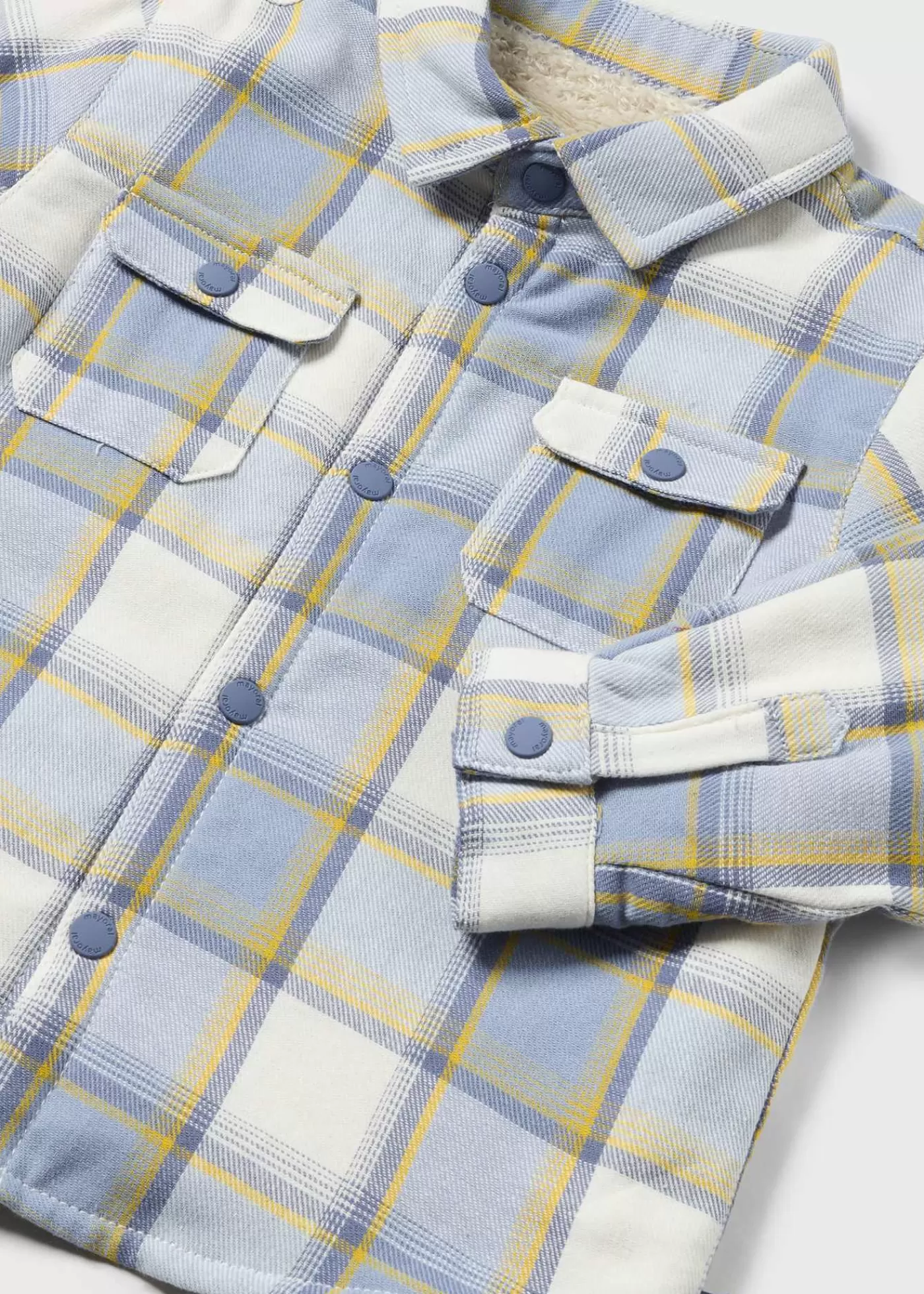 Mayoral Baby Lined Overshirt Glacier Online