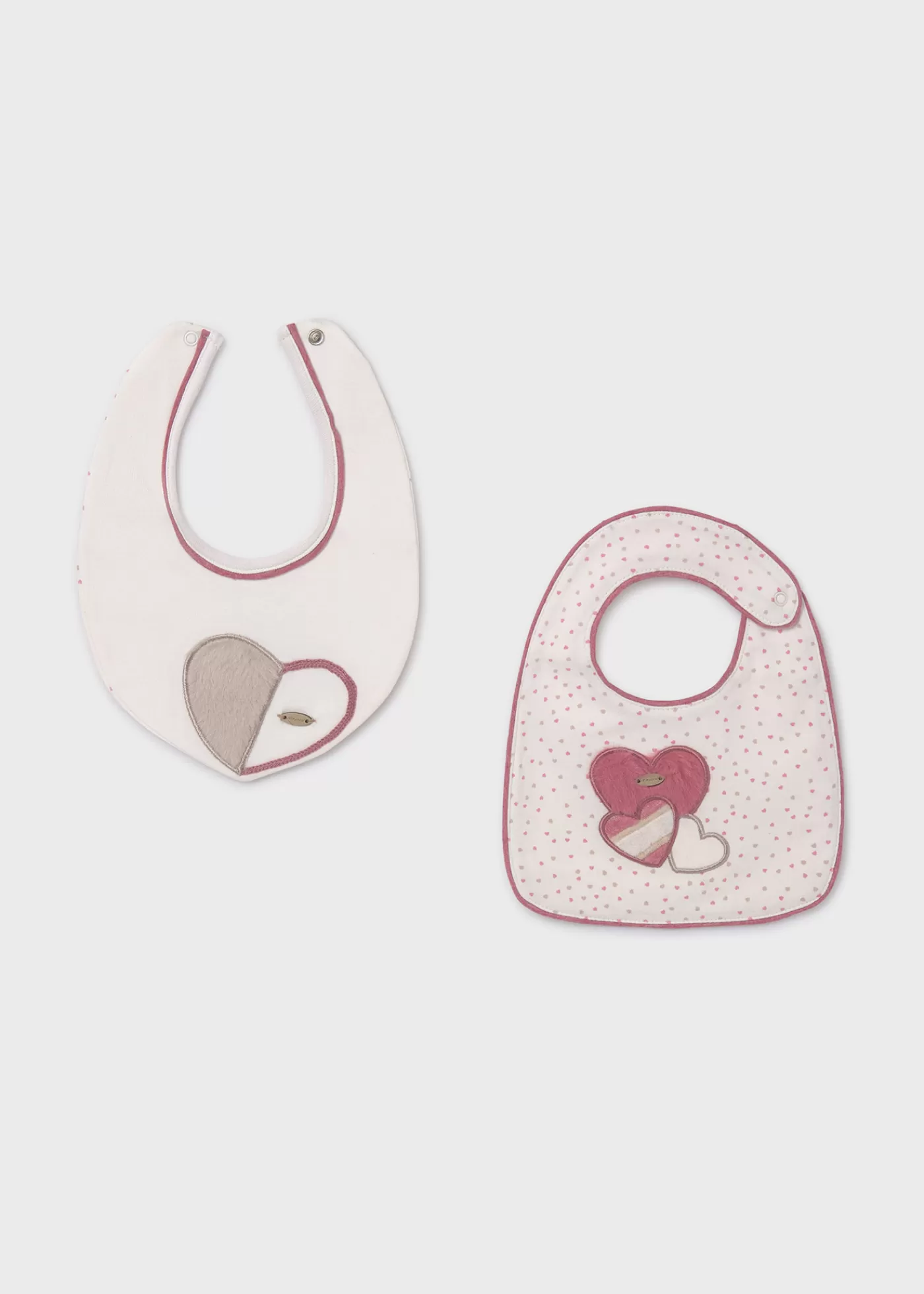 Mayoral Baby 2-Pack Water-Resistant Bibs Midrose Hot