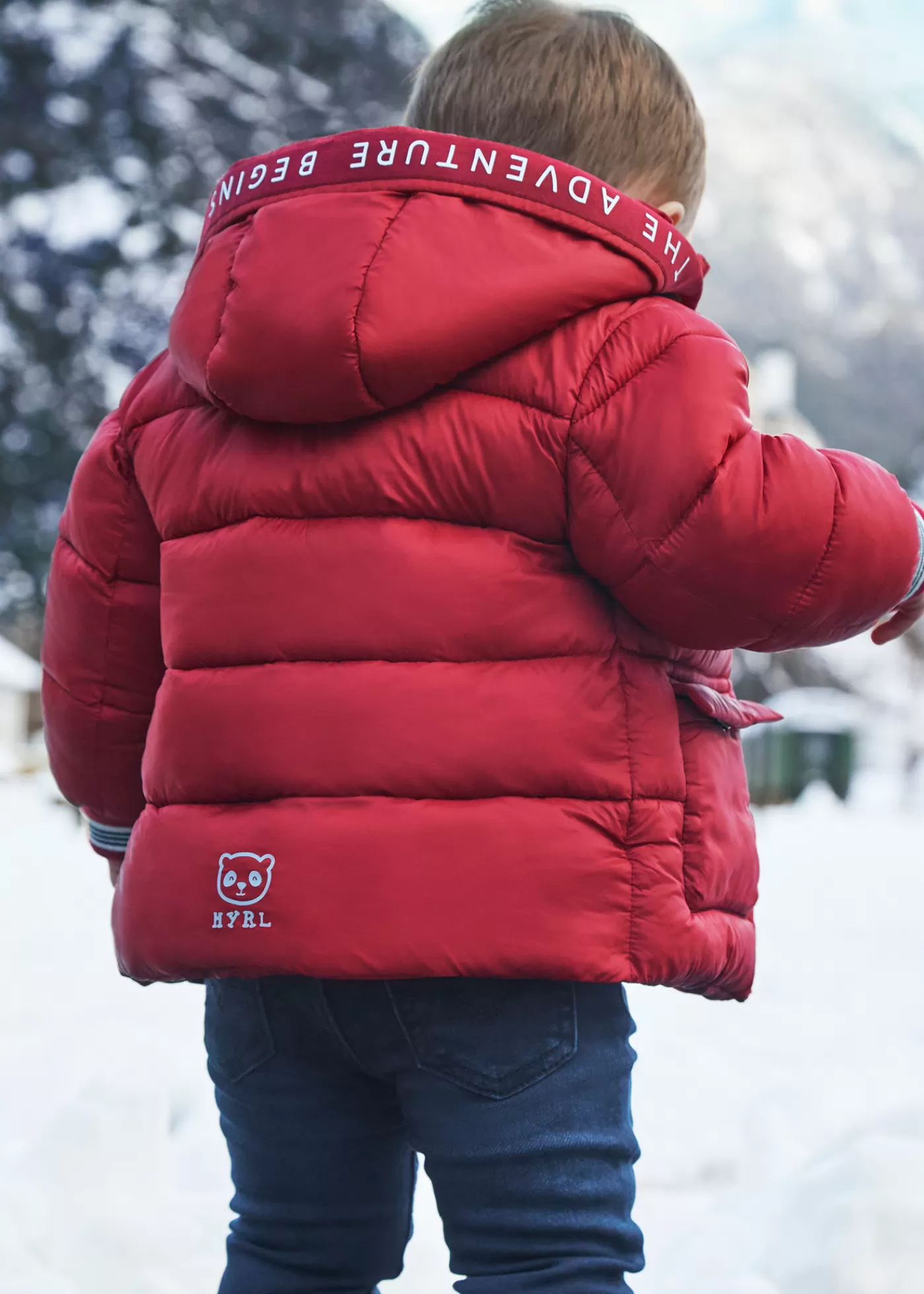 Mayoral Baby Padded Coat Cherry Store