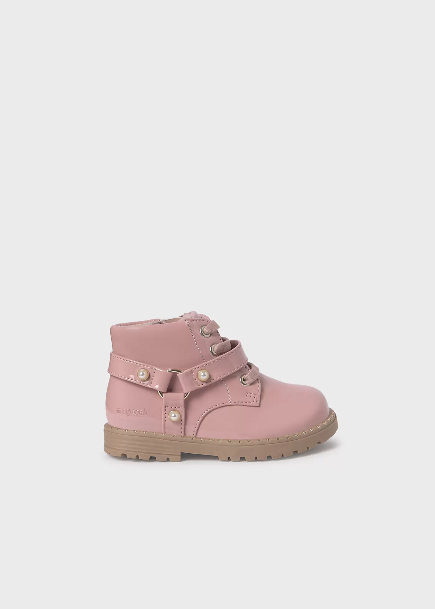 Mayoral Baby Patent Leather Ankle Boots Pink Best