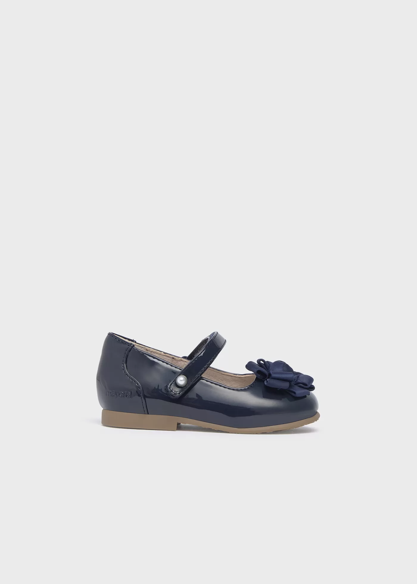 Mayoral Baby Patent Leather Mary Janes Navyblue Fashion