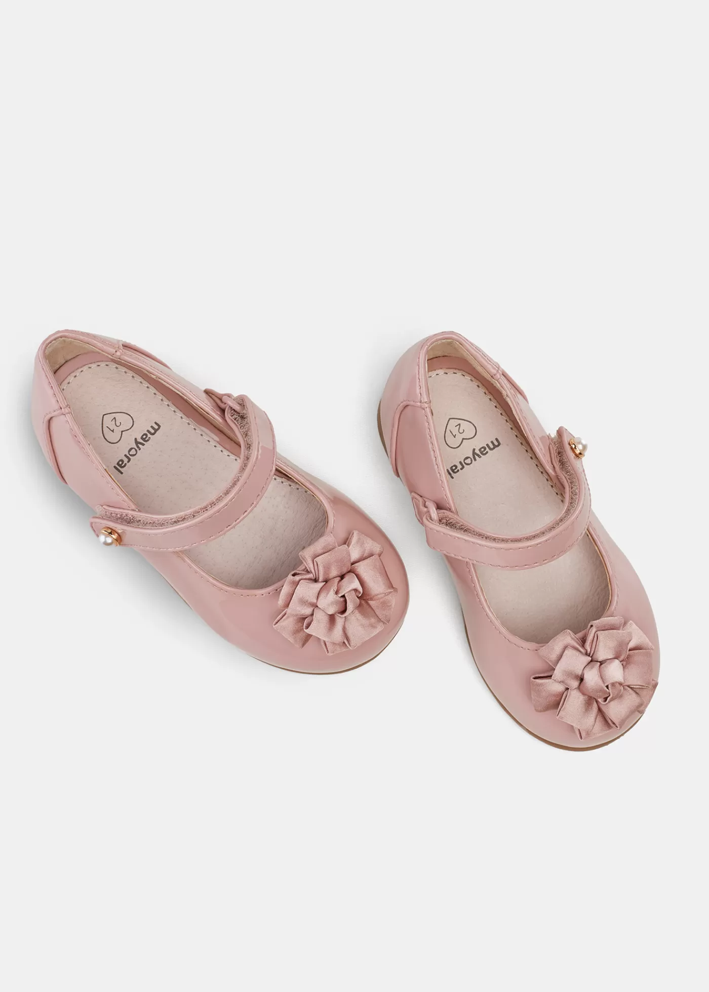 Mayoral Baby Patent Leather Mary Janes Pink Best Sale