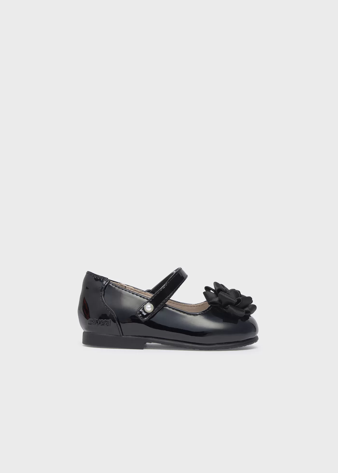 Mayoral Baby Patent Leather Mary Janes Black Hot