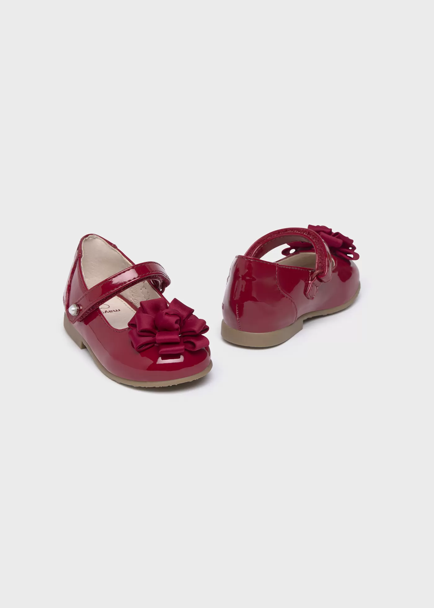 Mayoral Baby Patent Leather Mary Janes Red Best