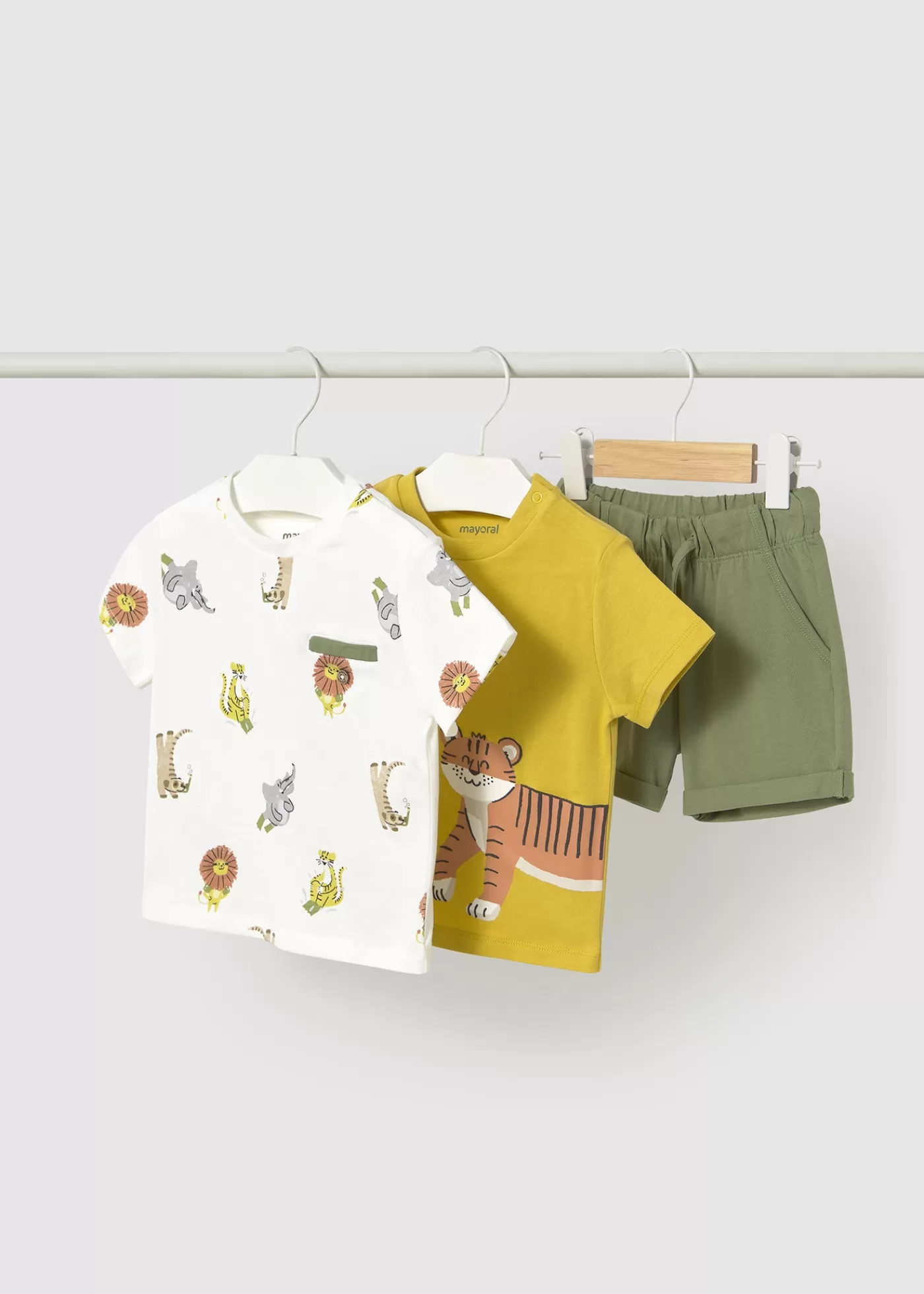 Mayoral Baby 3-Piece Printed Set Gold Best