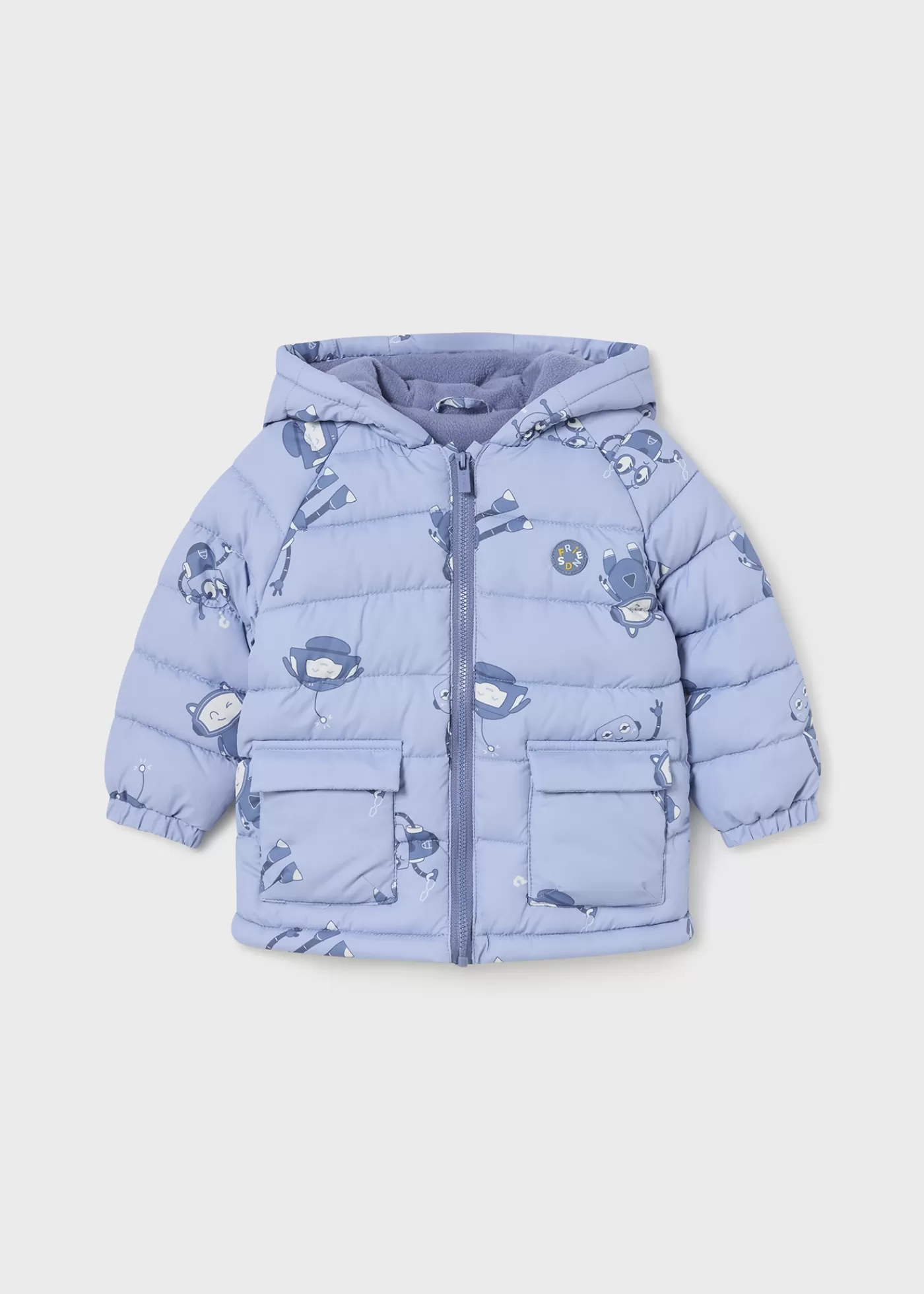 Mayoral Baby Print Padded Jacket 0 Cheap