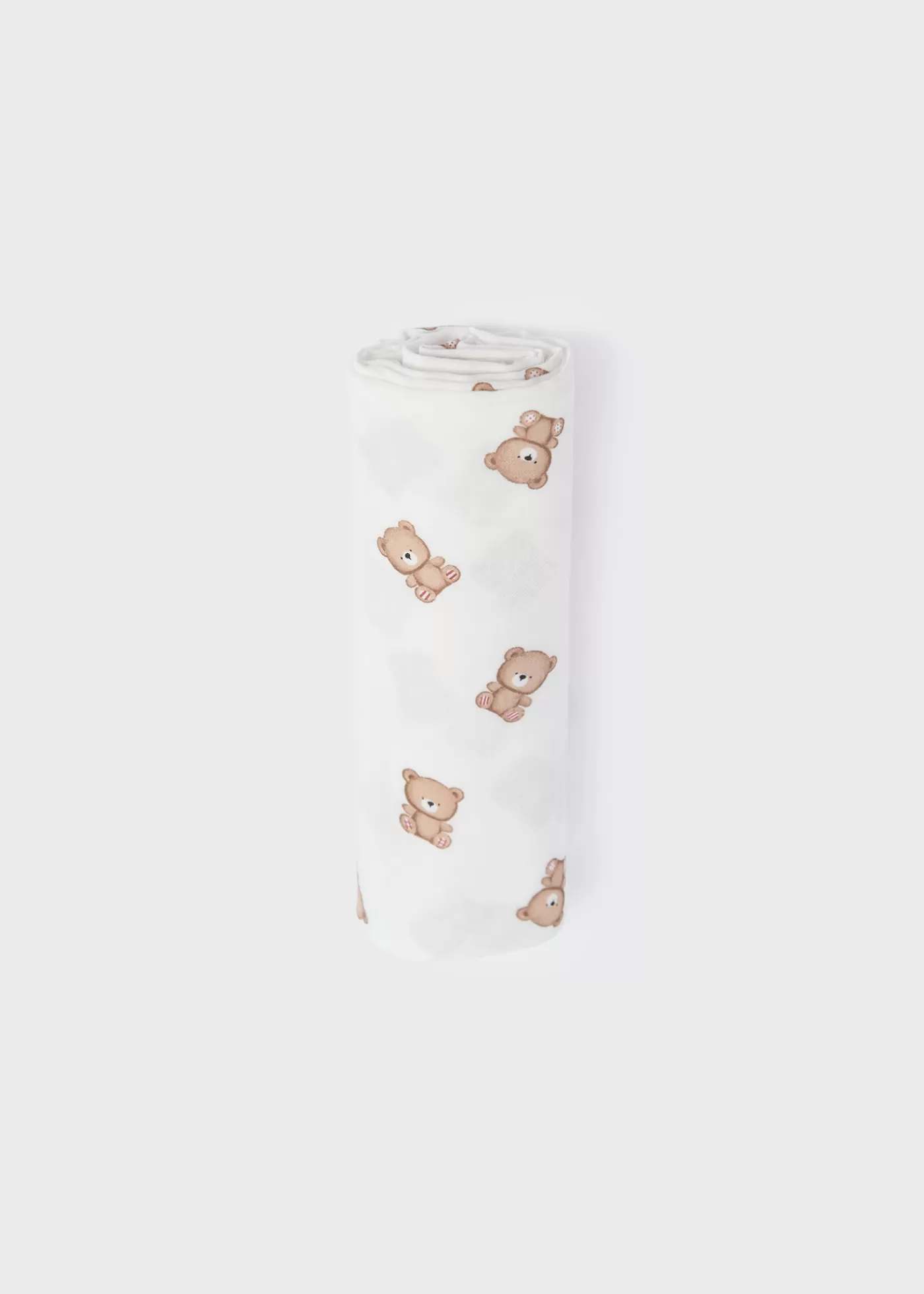 Mayoral Baby Print Swaddle Blanket Offwhite Best Sale