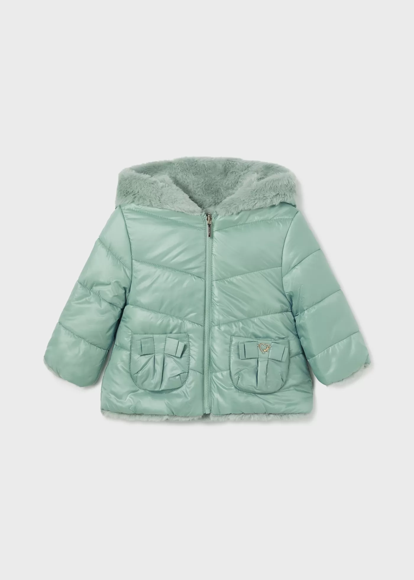 Mayoral Baby Reversible Jacket Esmerald Discount