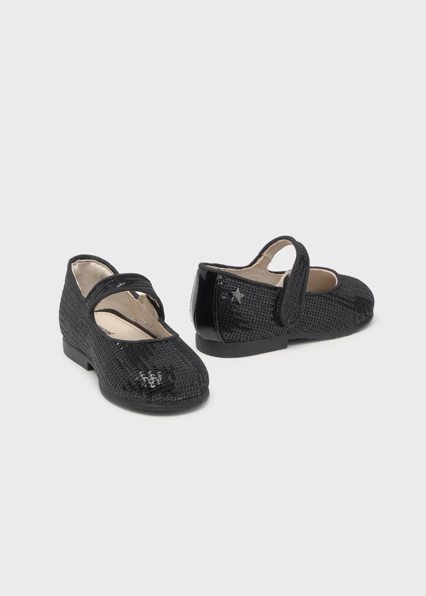 Mayoral Baby Sequined Mary Janes Black Online