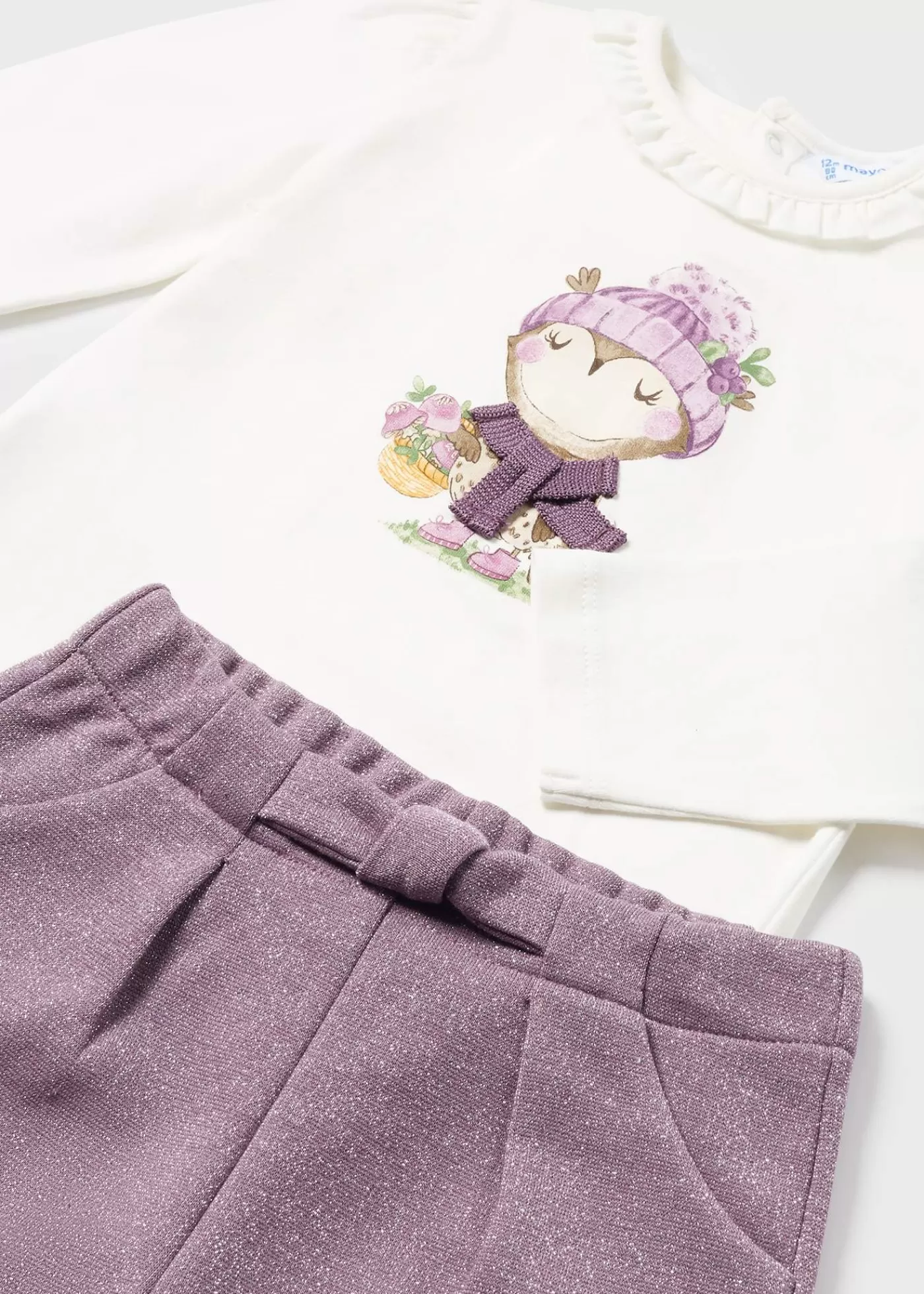 Mayoral Baby Shorts and T-Shirt Set Orchid Outlet