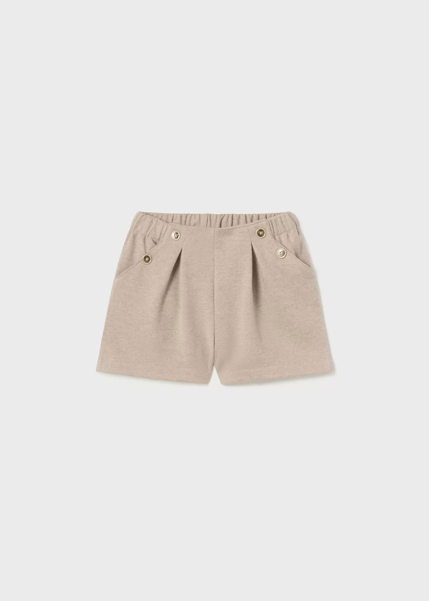 Mayoral Baby Shorts with Pockets Beige Best