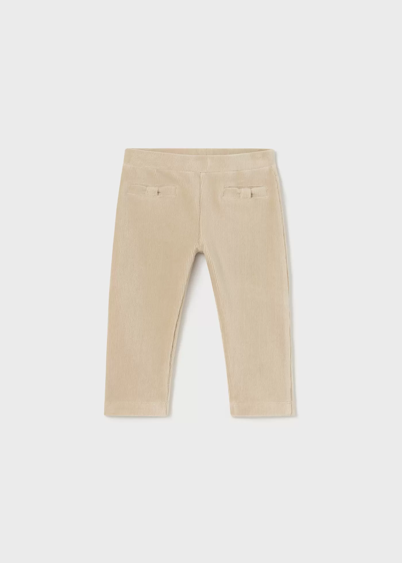 Mayoral Baby Slim Fit Corduroy Pants Sepia Outlet