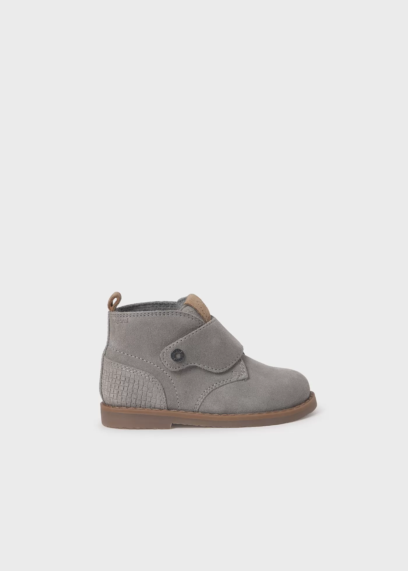 Mayoral Baby Suede Ankle Boots Gris Outlet