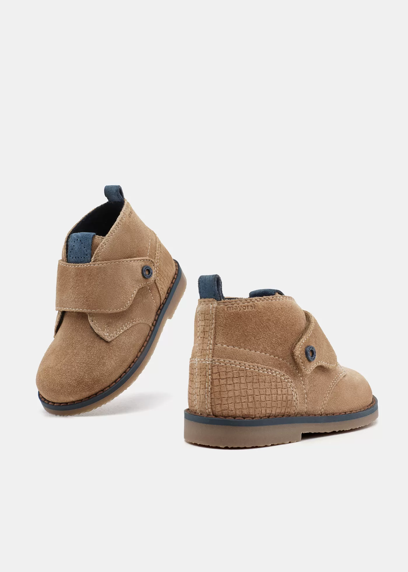 Mayoral Baby Suede Ankle Boots Camel Shop