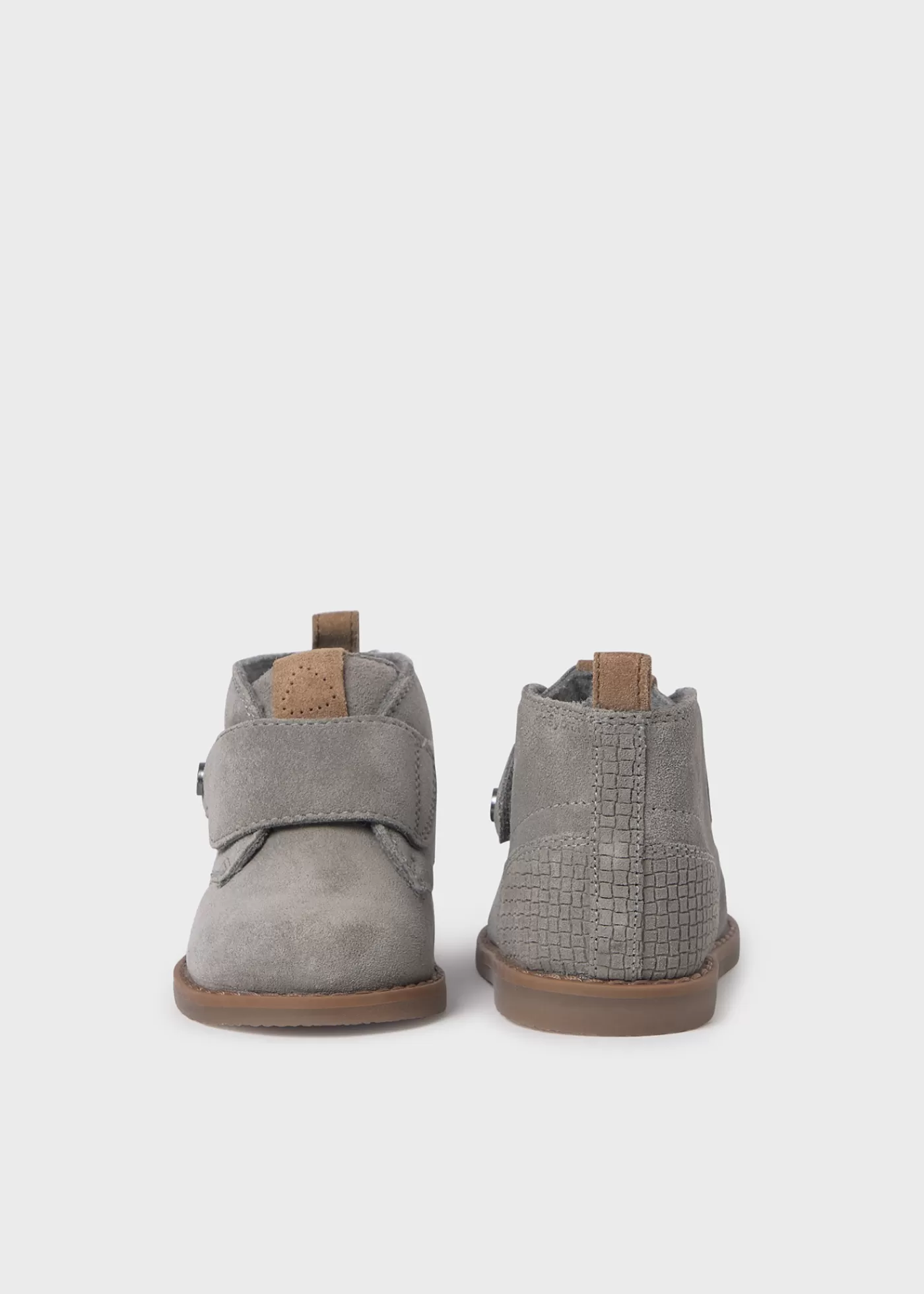 Mayoral Baby Suede Ankle Boots Gris Outlet