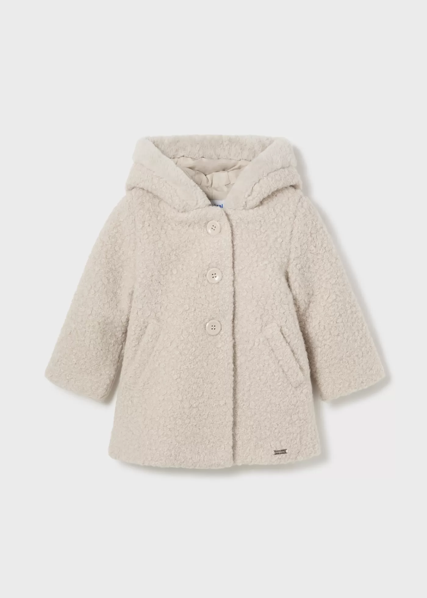 Mayoral Baby Teddy Coat Almond Sale