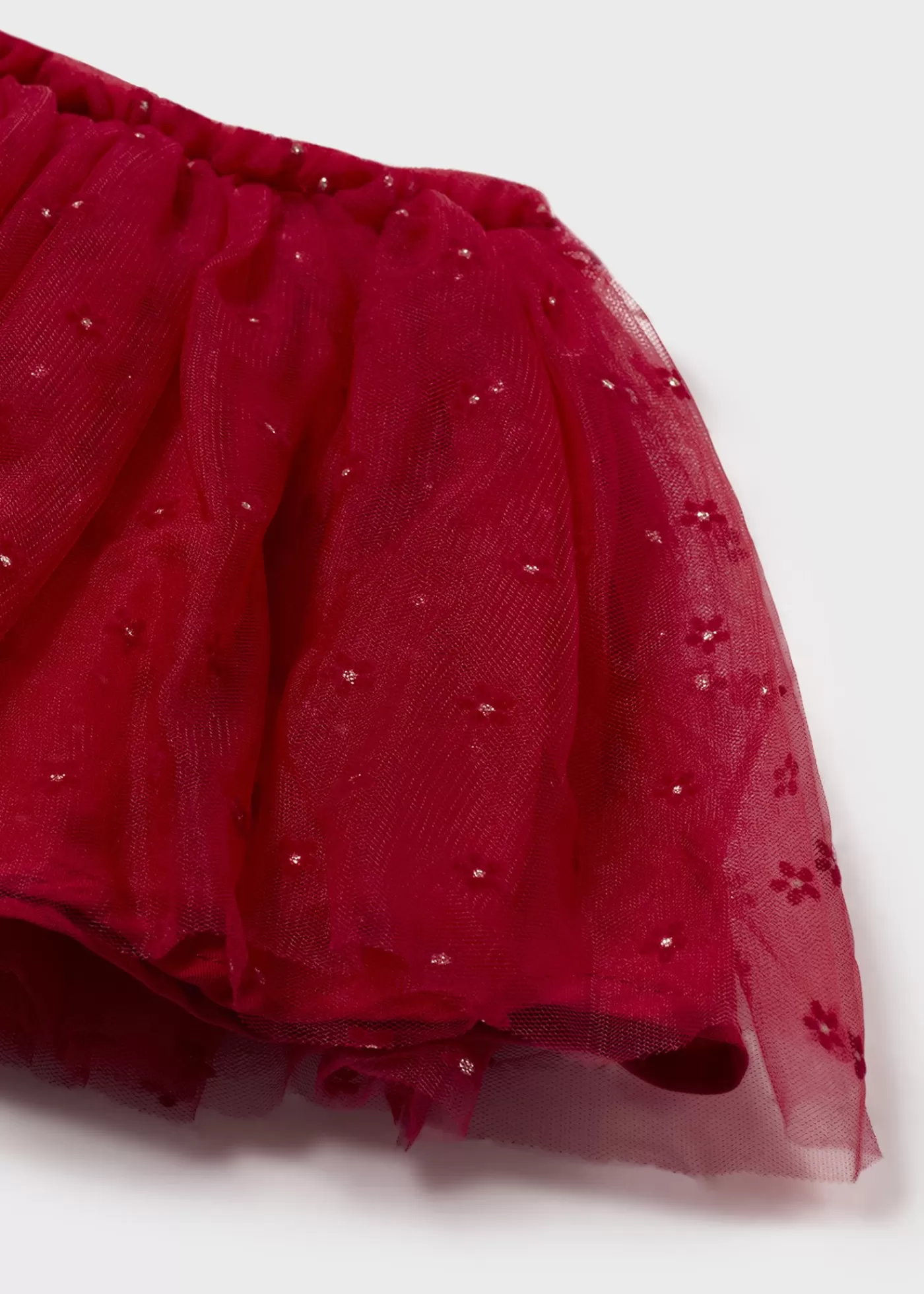 Mayoral Baby Tulle Skirt Cherry Cheap