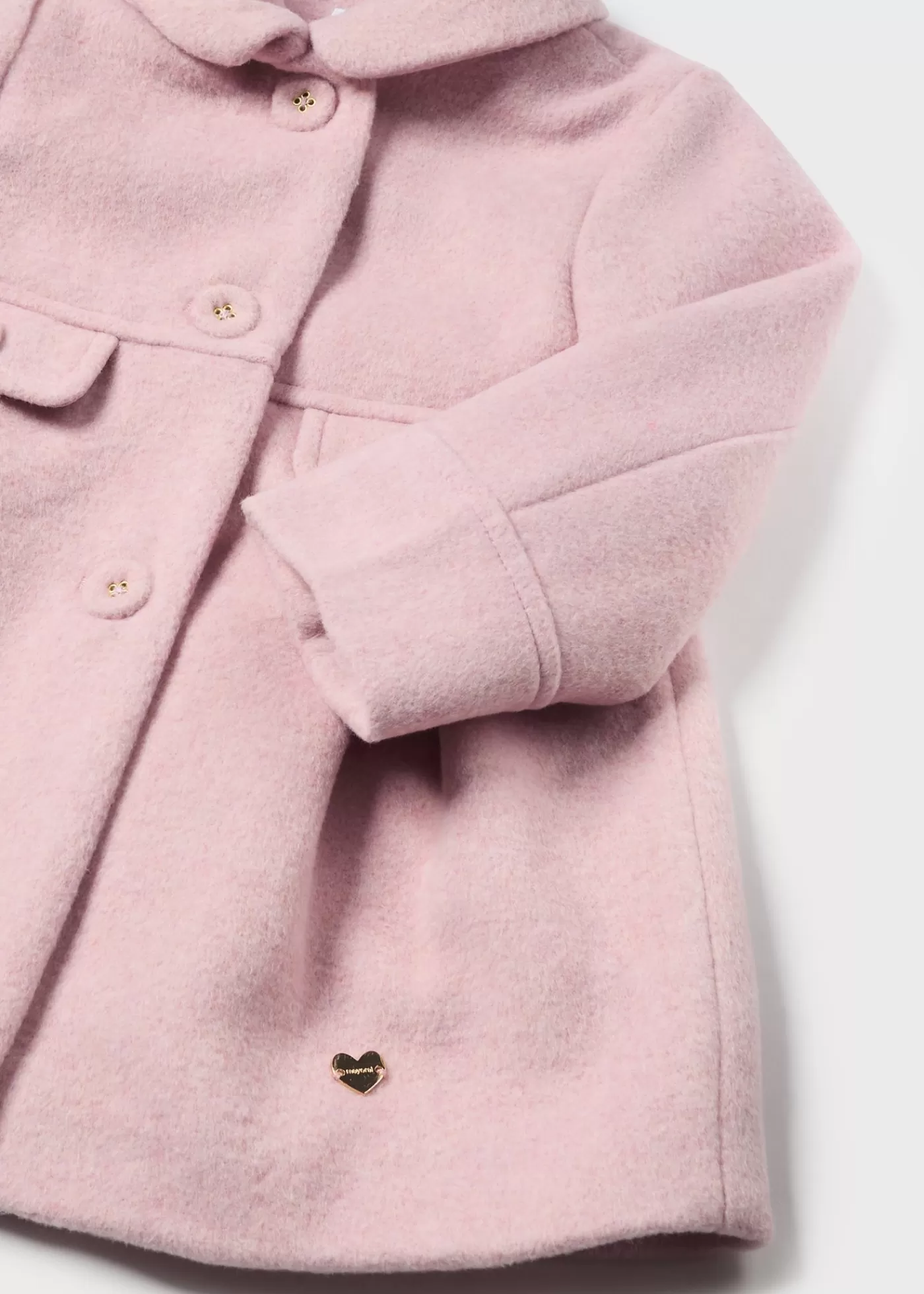 Mayoral Baby Wool Coat Petal Flash Sale