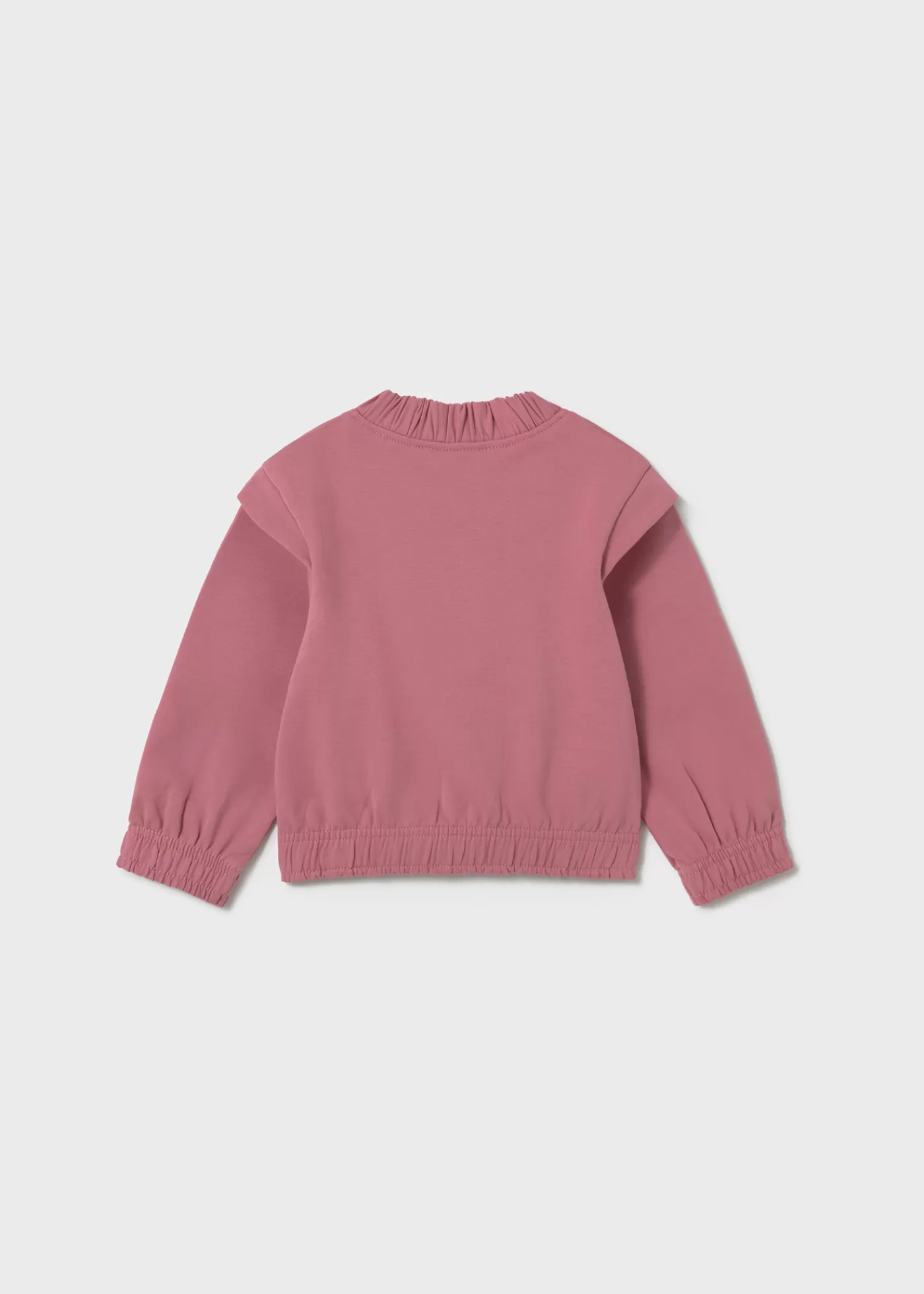 Mayoral Baby Zip-Up Sweatshirt Blush Sale