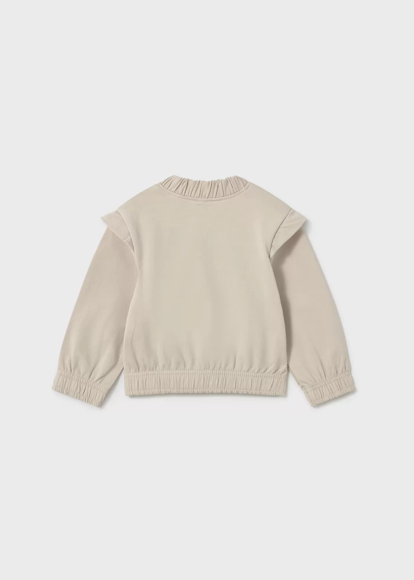 Mayoral Baby Zip-Up Sweatshirt Sand Sale