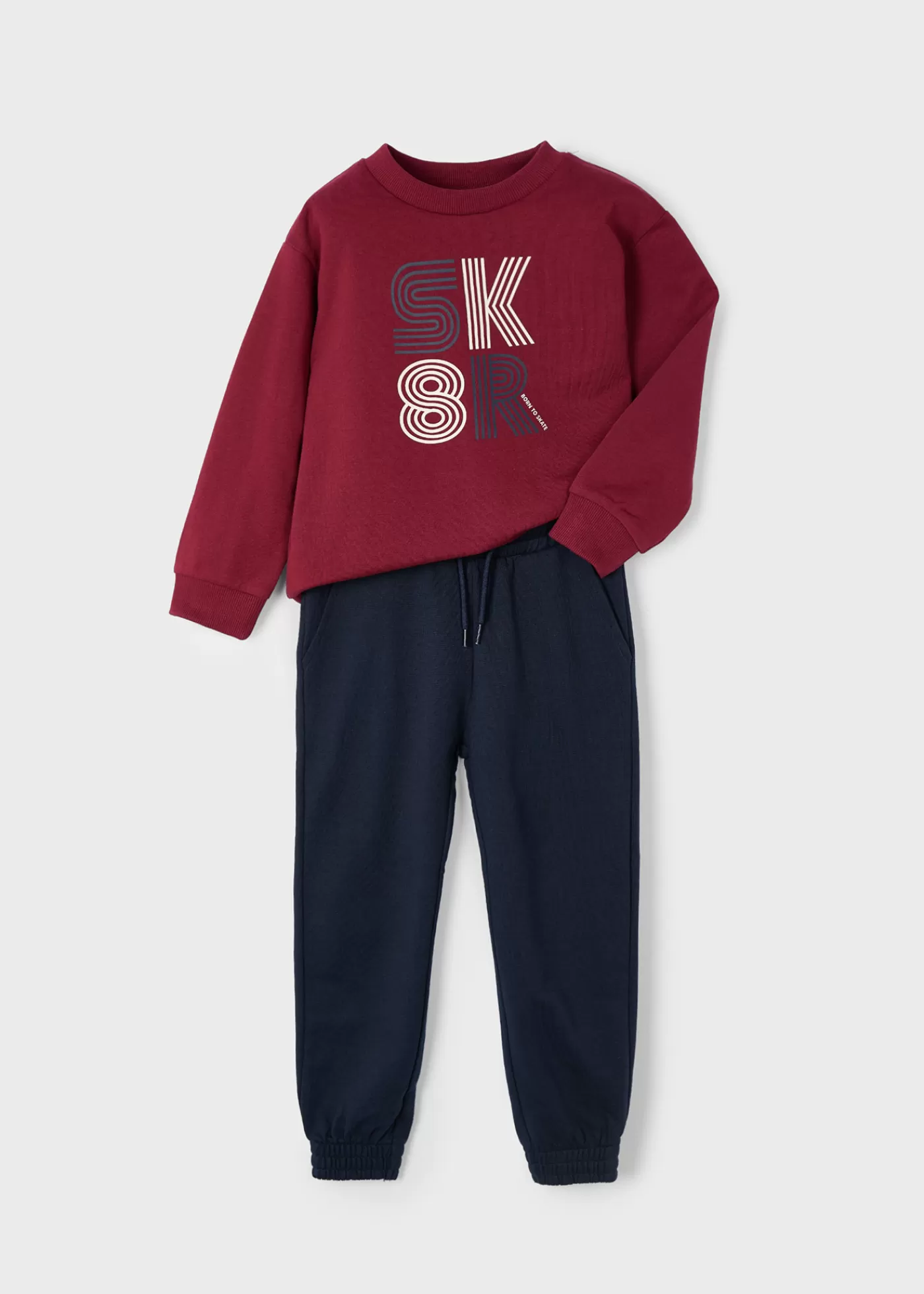 Mayoral Boy 2 Piece Tracksuit Wine Clearance