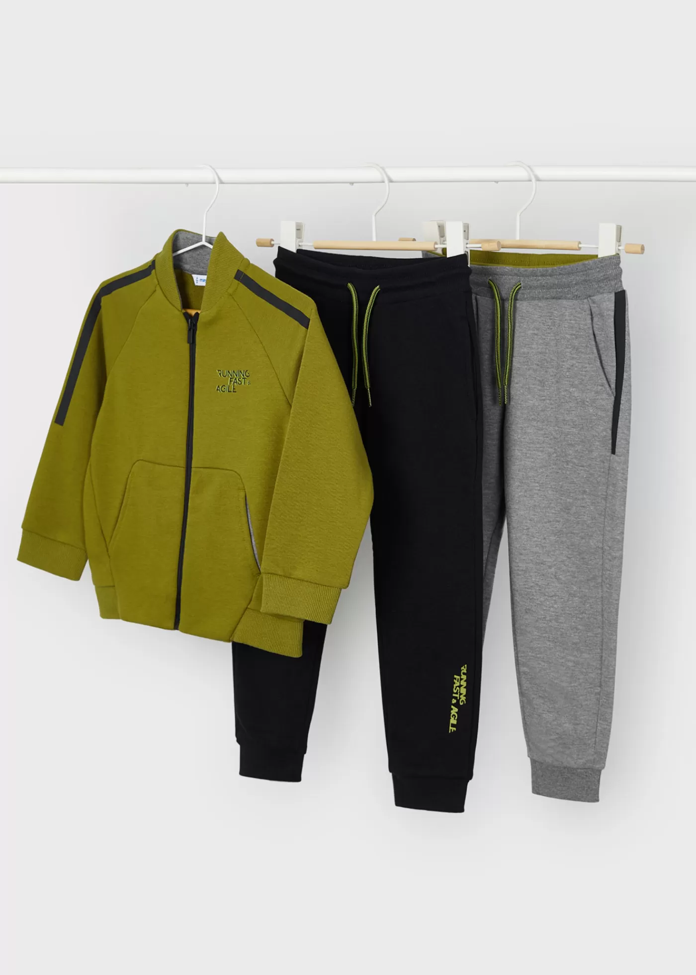 Mayoral Boy 3 Piece Tracksuit Pesto Clearance