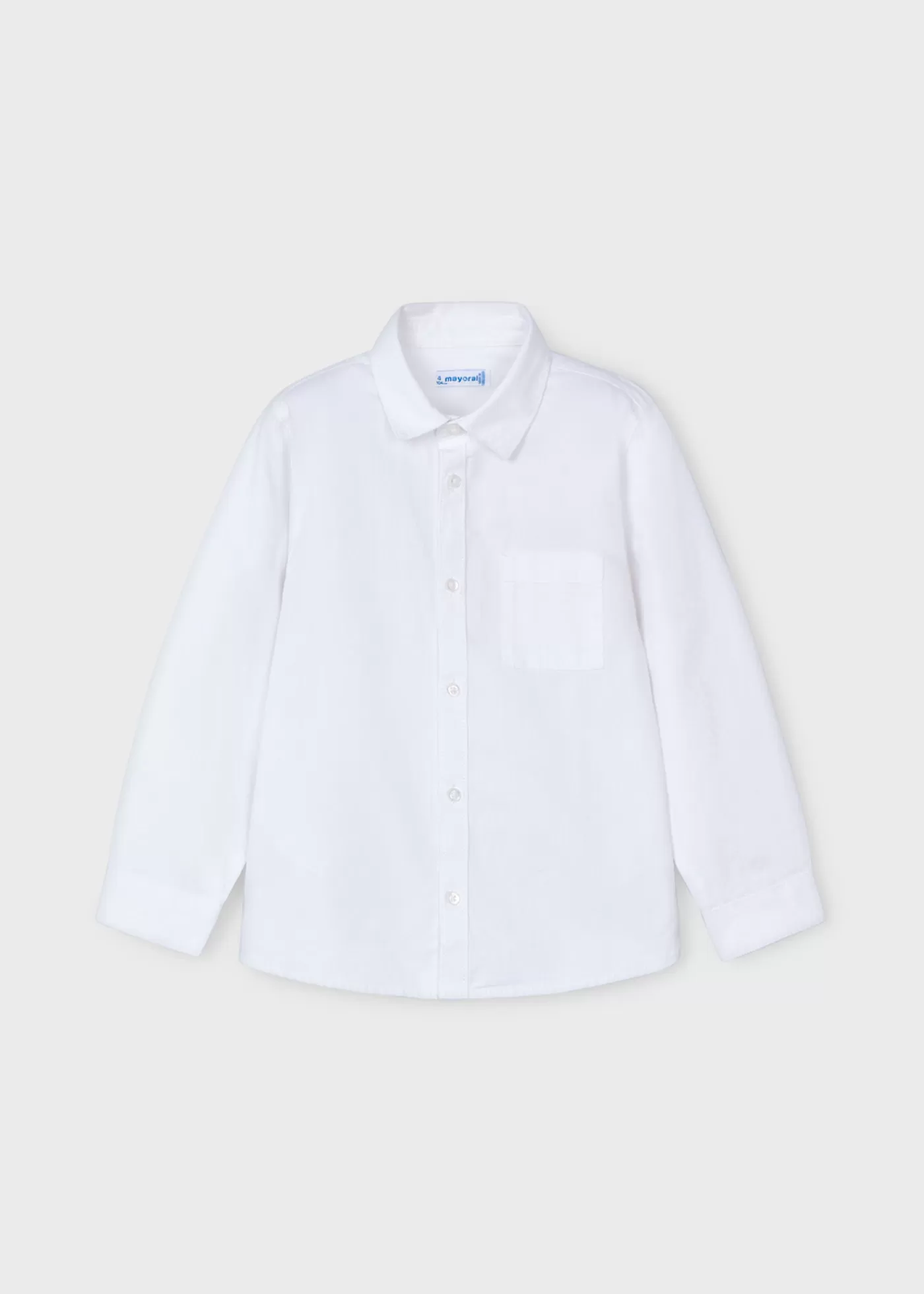 Mayoral Boy Button-Up Shirt White Store