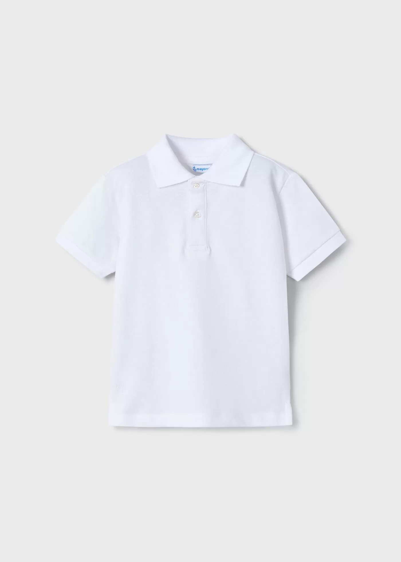 Mayoral Boy Classic Polo Shirt White Fashion