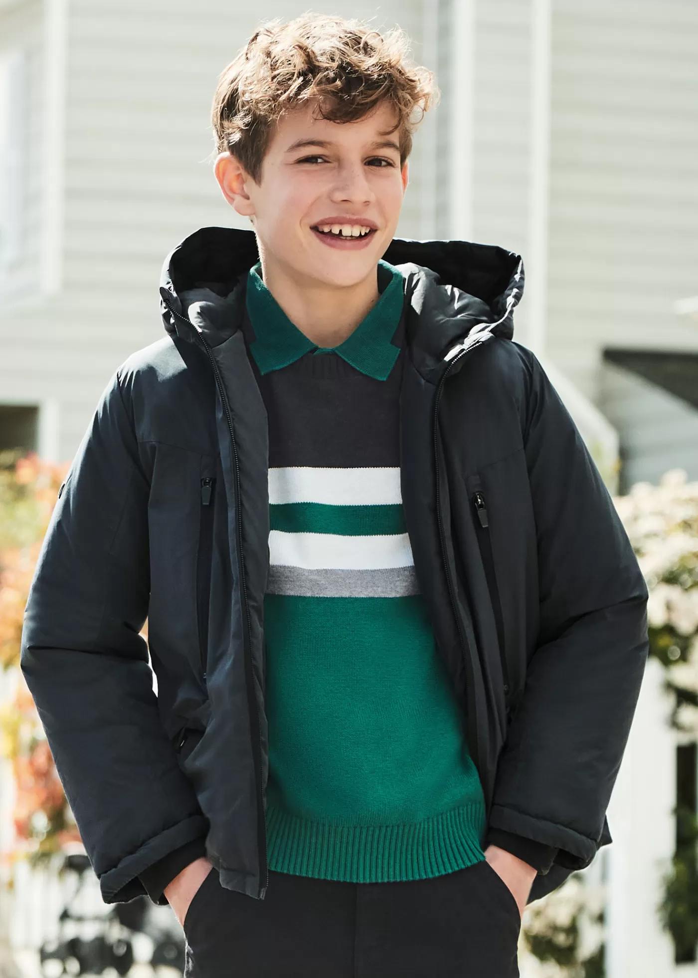 Mayoral Boy Jacket with Inner Padding Storm New