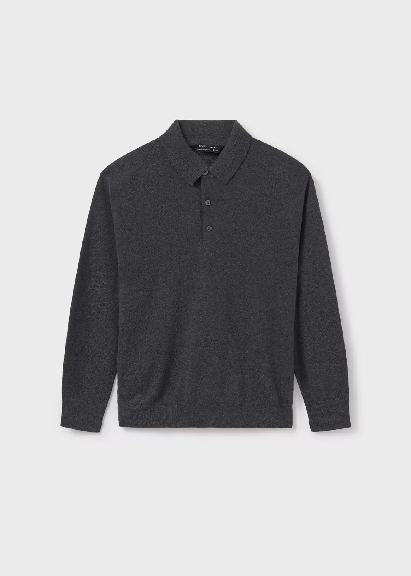 Mayoral Boy Knit Polo Shirt Pencilgreyheather Store