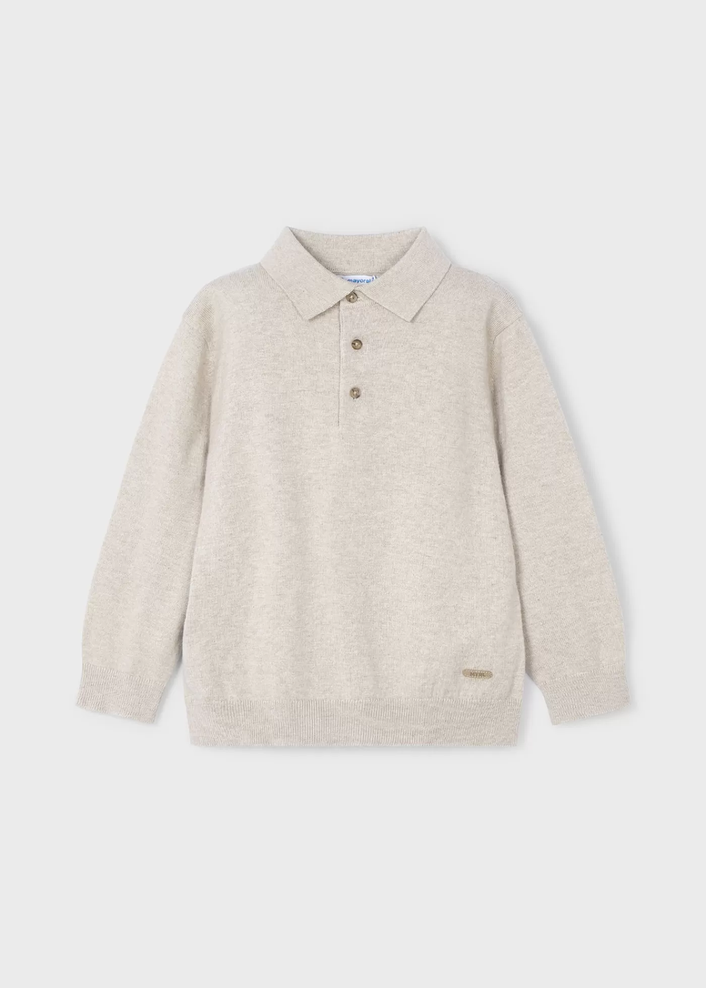 Mayoral Boy Knit Polo Shirt 0 Outlet