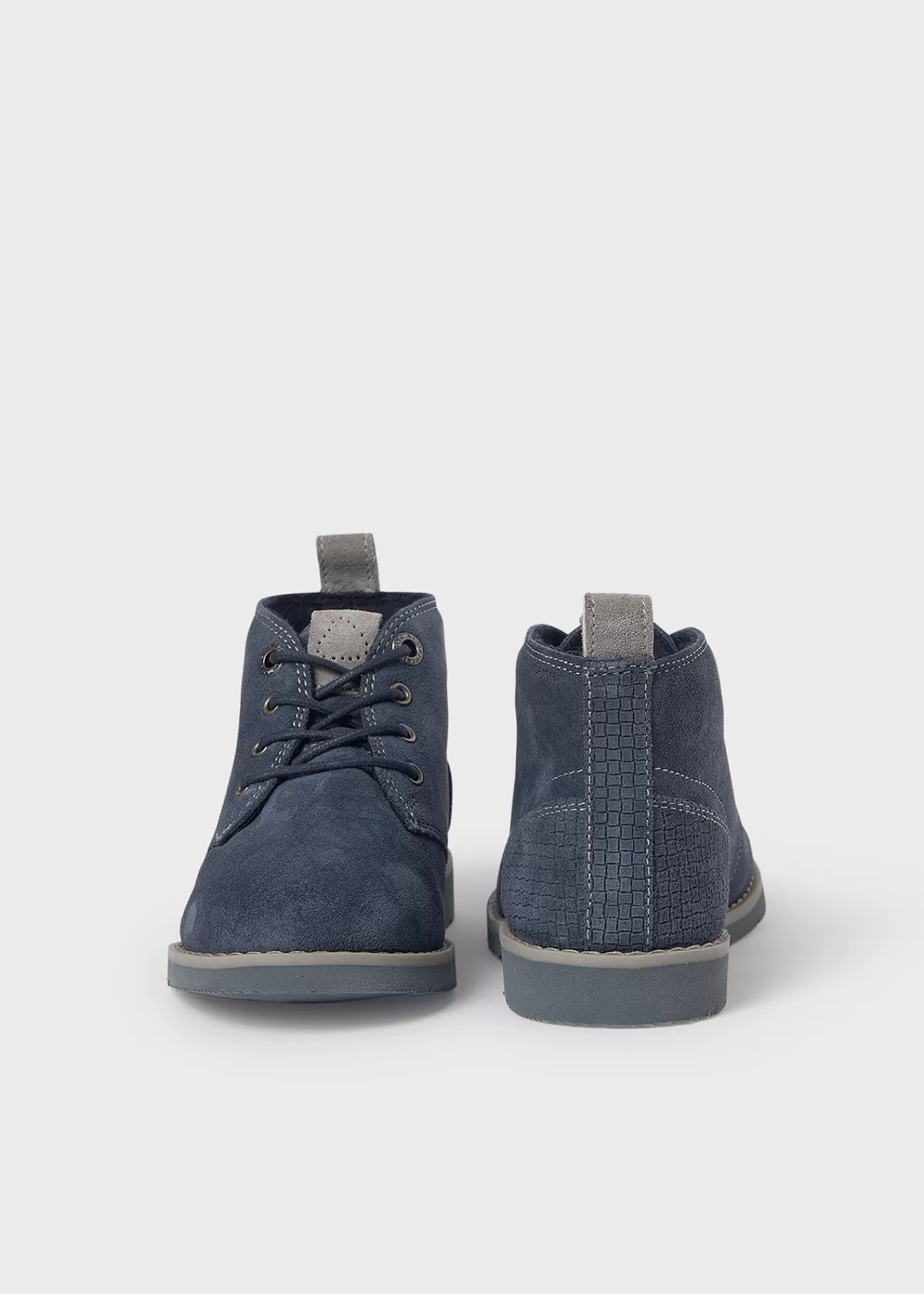 Mayoral Boy Lace-Up Suede Ankle Boots Navyblue Outlet