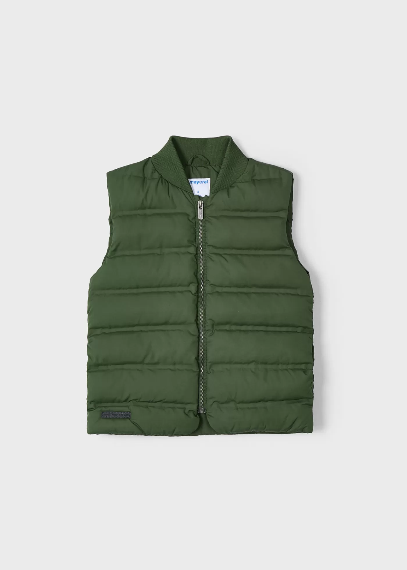 Mayoral Boy Lightweight Quilted Vest Moss Cheap